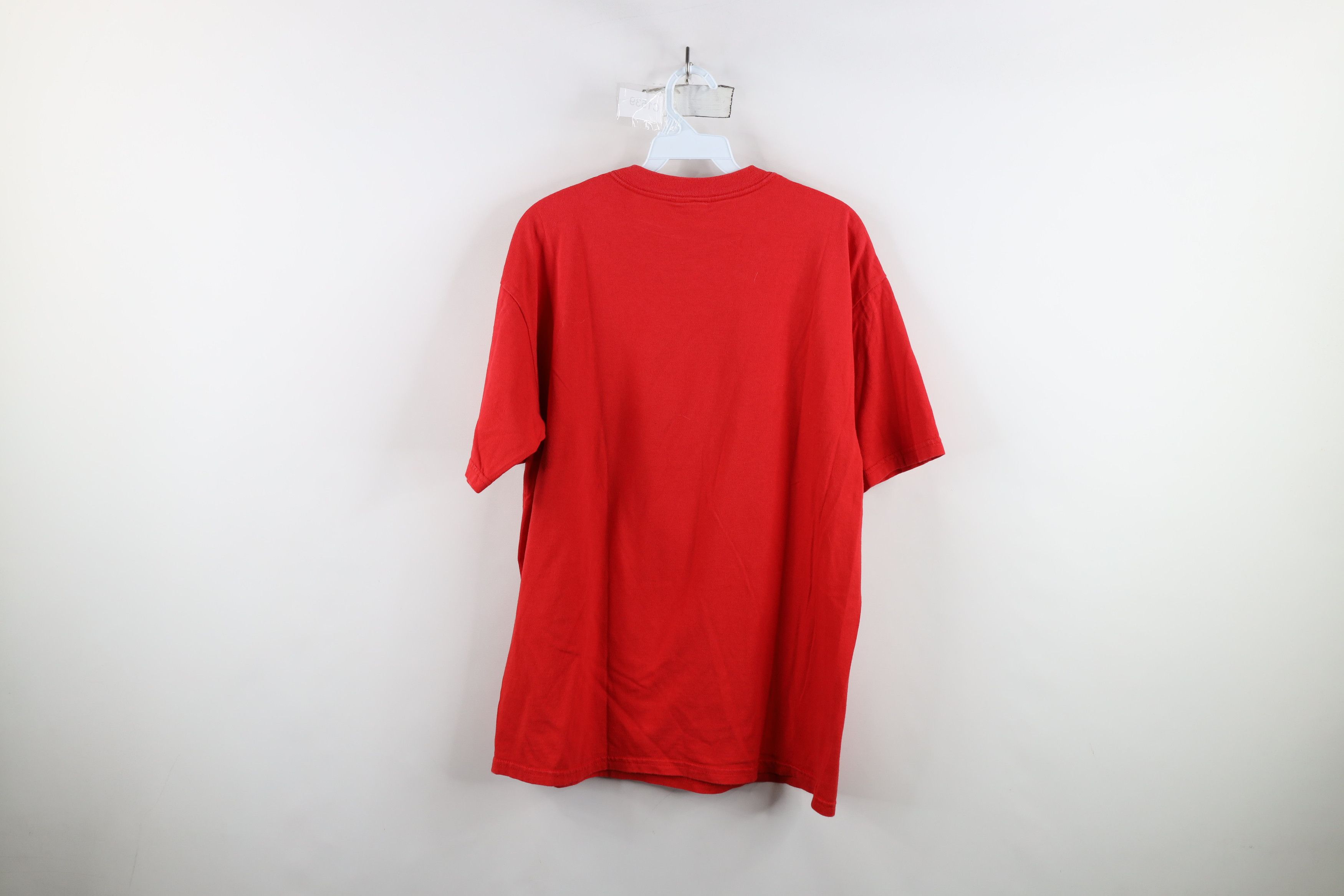 Disney × Vintage Vintage 90s Disney Grumpy Dwarf Short Sleeve T-Shirt Red Size US L / EU 52-54 / 3 - 10 Thumbnail