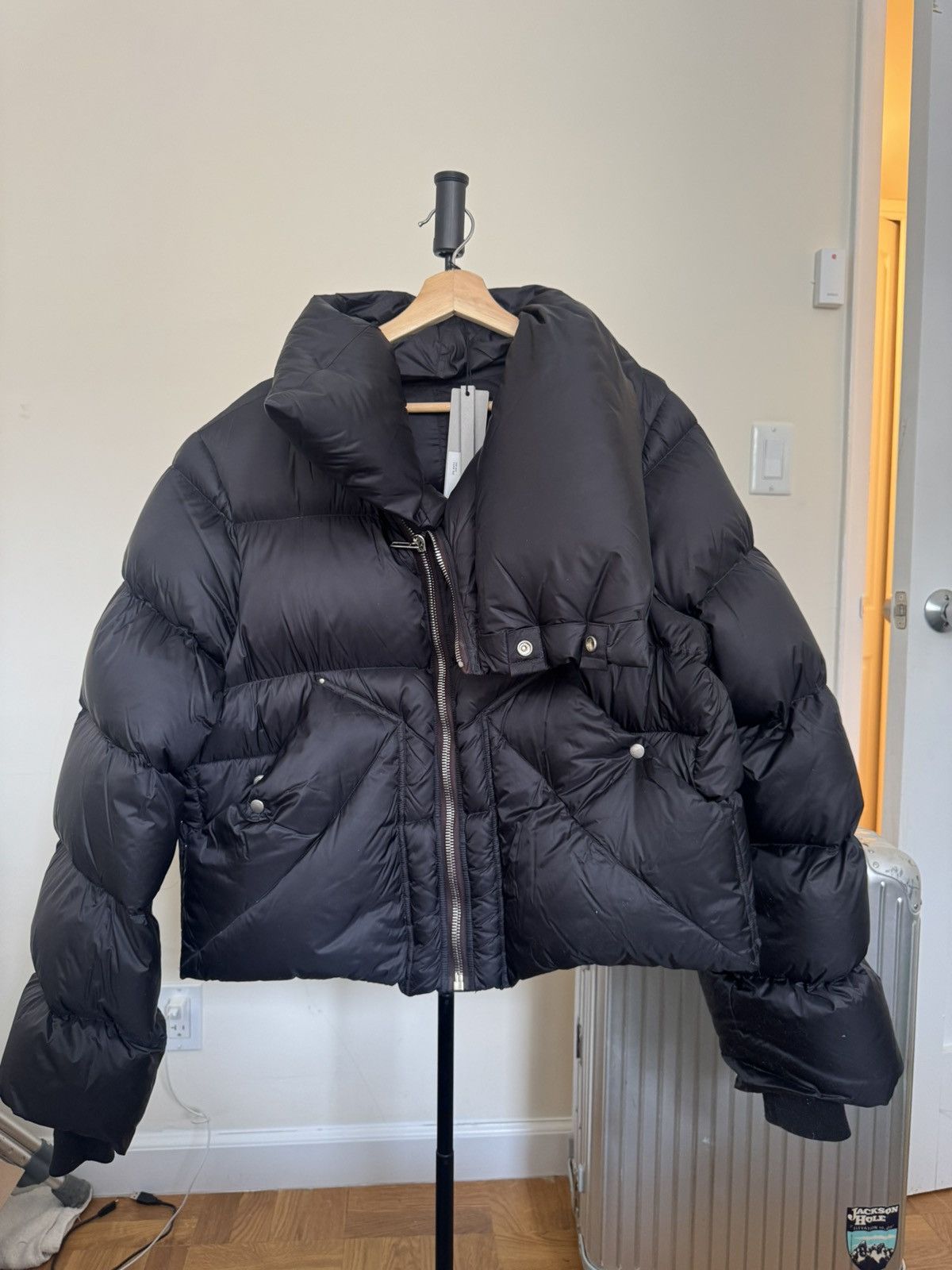 Rick Owens Performa FW20 Mountain Duvet Puffer Asymmetric Zip Size US XS / EU 42 / 0 - 6 Thumbnail