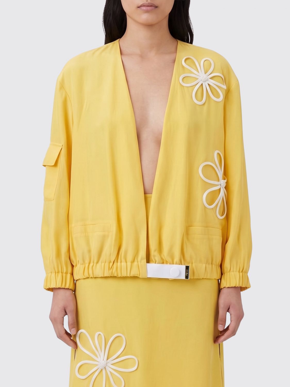 Fendi Fendi Jacket Woman Yellow Size M / US 6-8 / IT 42-44 - 1 Thumbnail