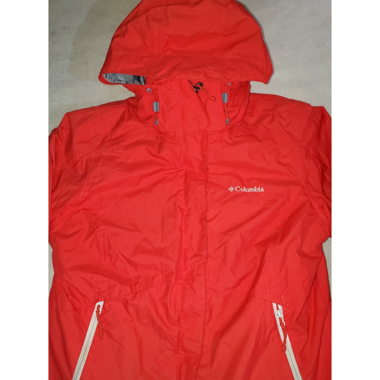 Vintage Columbia Coat Women Medium Pink Interchange 3-in-1 Omni-Tech Nylon Polyester 90s Size M / US 6-8 / IT 42-44 - 2 Thumbnail
