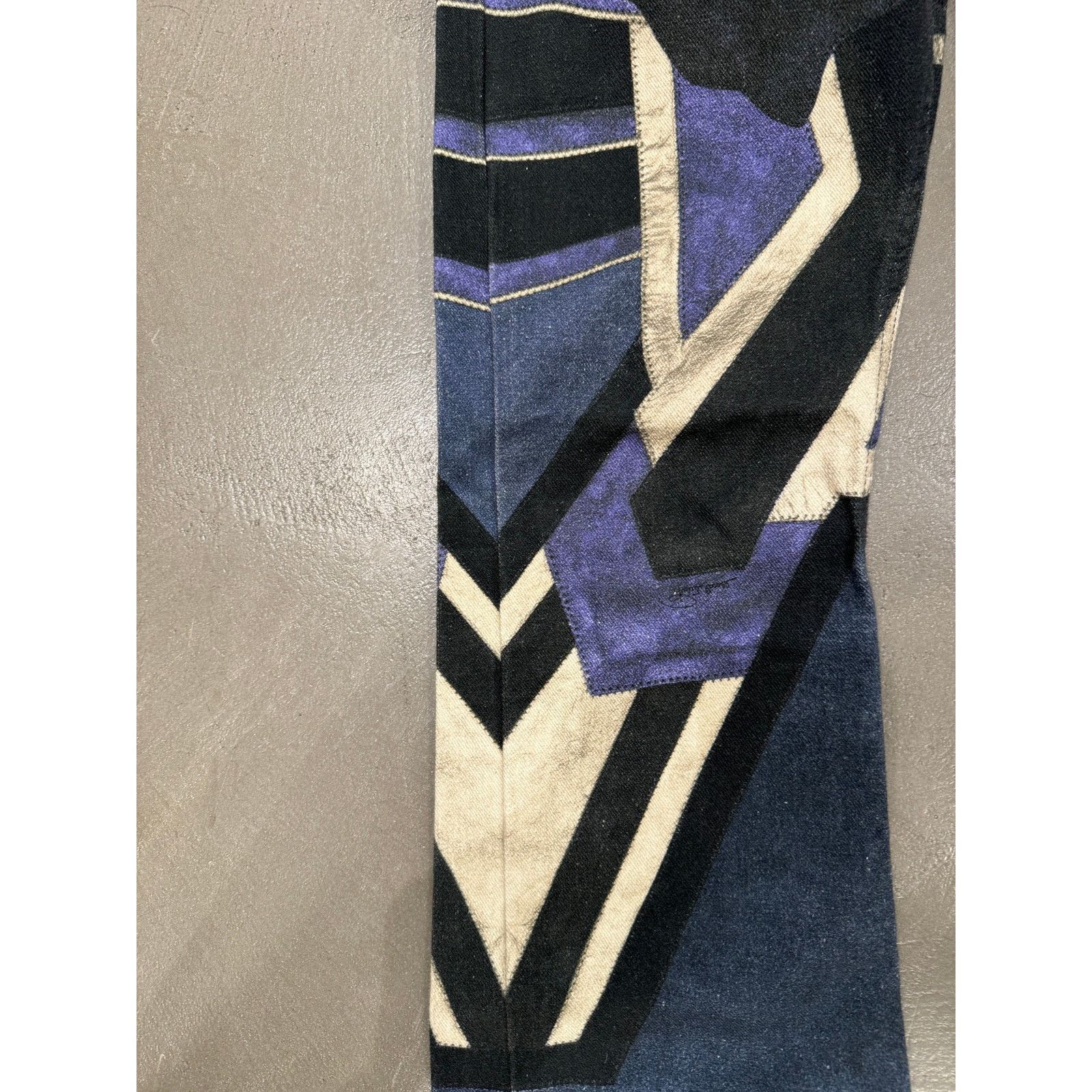Roberto Cavalli 2000s Roberto Cavalli mainline geometrical jeans Size 24" / US 00 / IT 34 - 4 Thumbnail