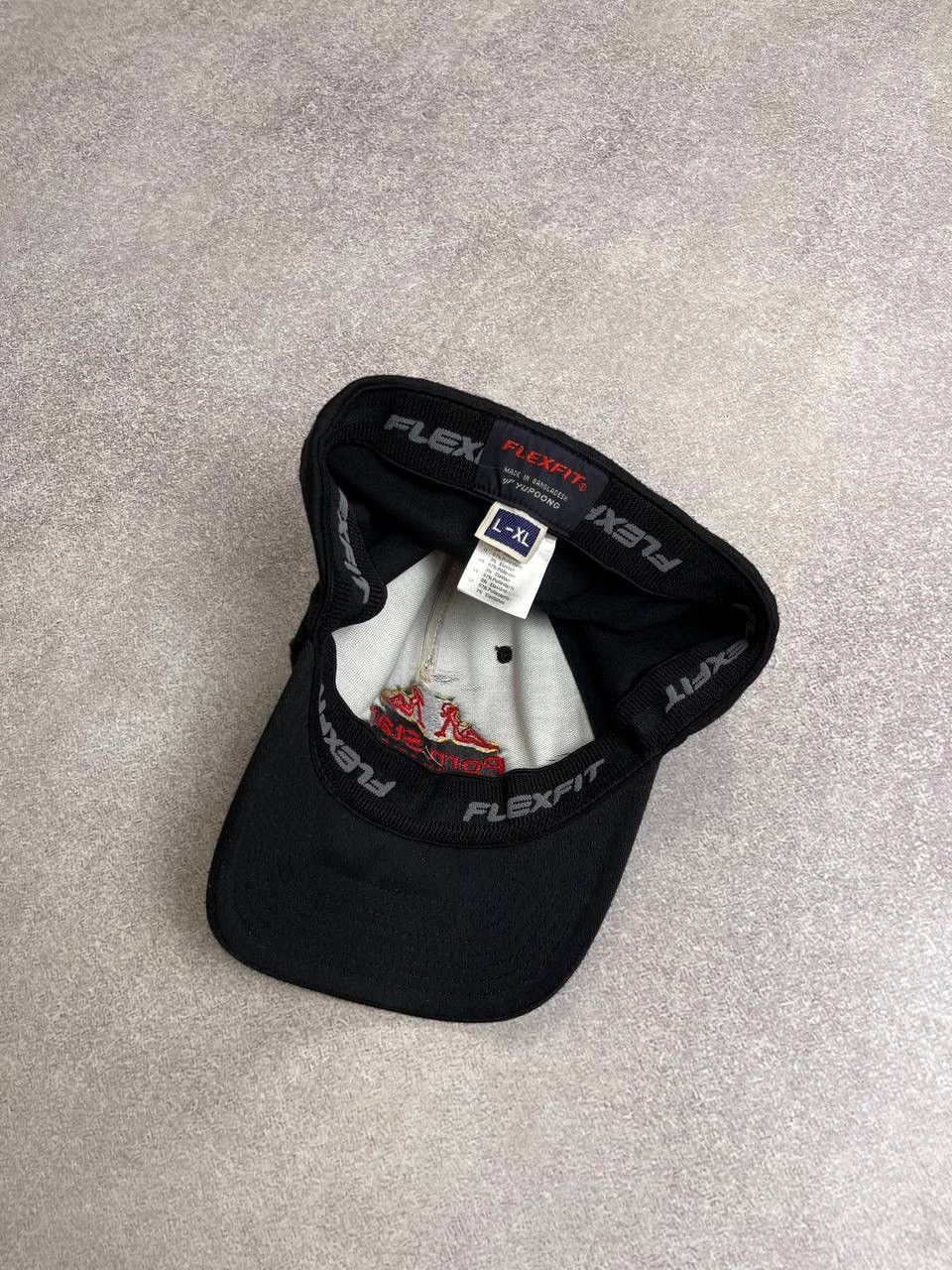 Hook-Ups × Vintage Vintage Pornstar Stimulation Embroidery Flex Fit Y2K Cap Os Size ONE SIZE - 4 Thumbnail