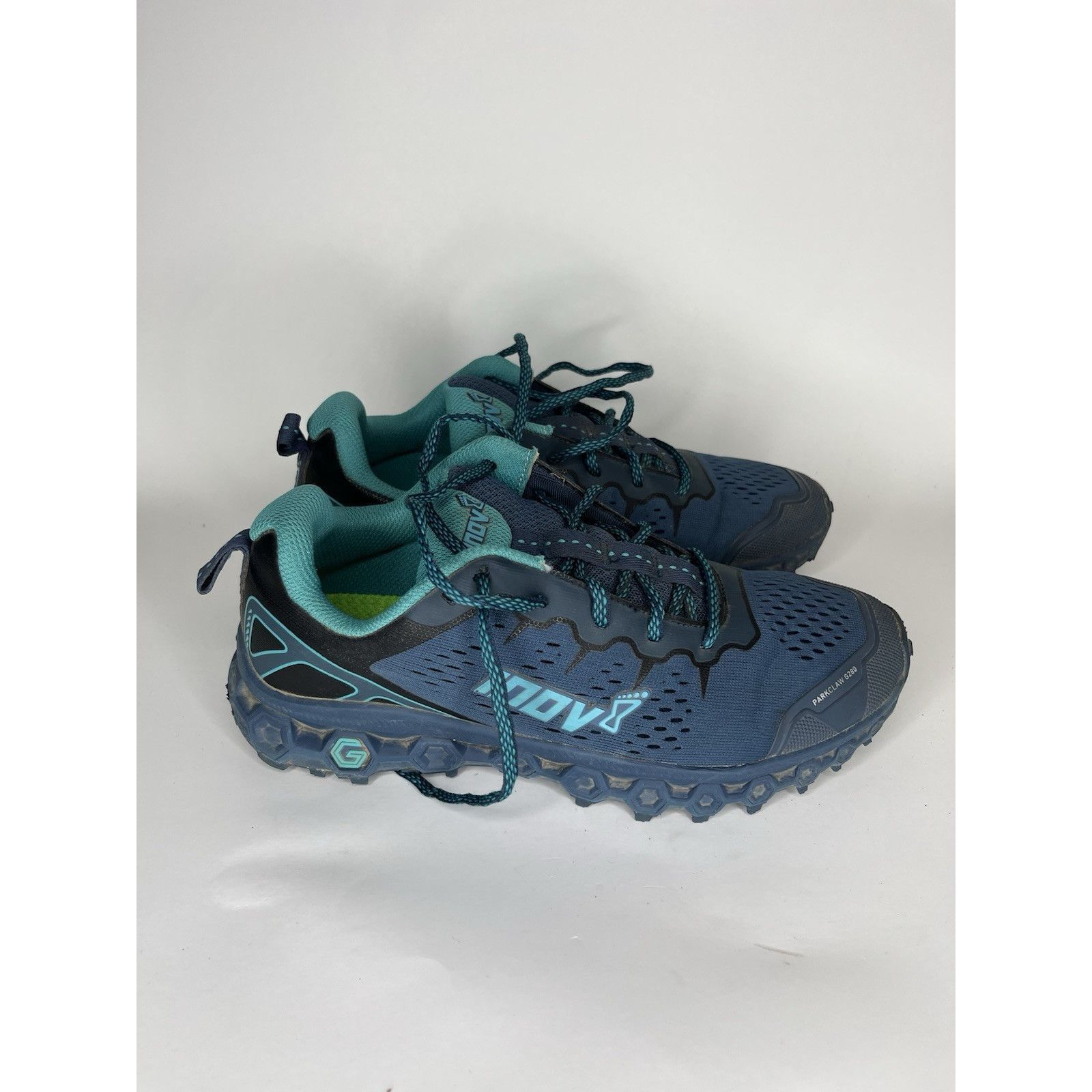 8 by YOOX inov 8 Blue Synthetic Athletic Gym Running Lace Up Shoes Wom Size US 9 / IT 39 - 1 Thumbnail