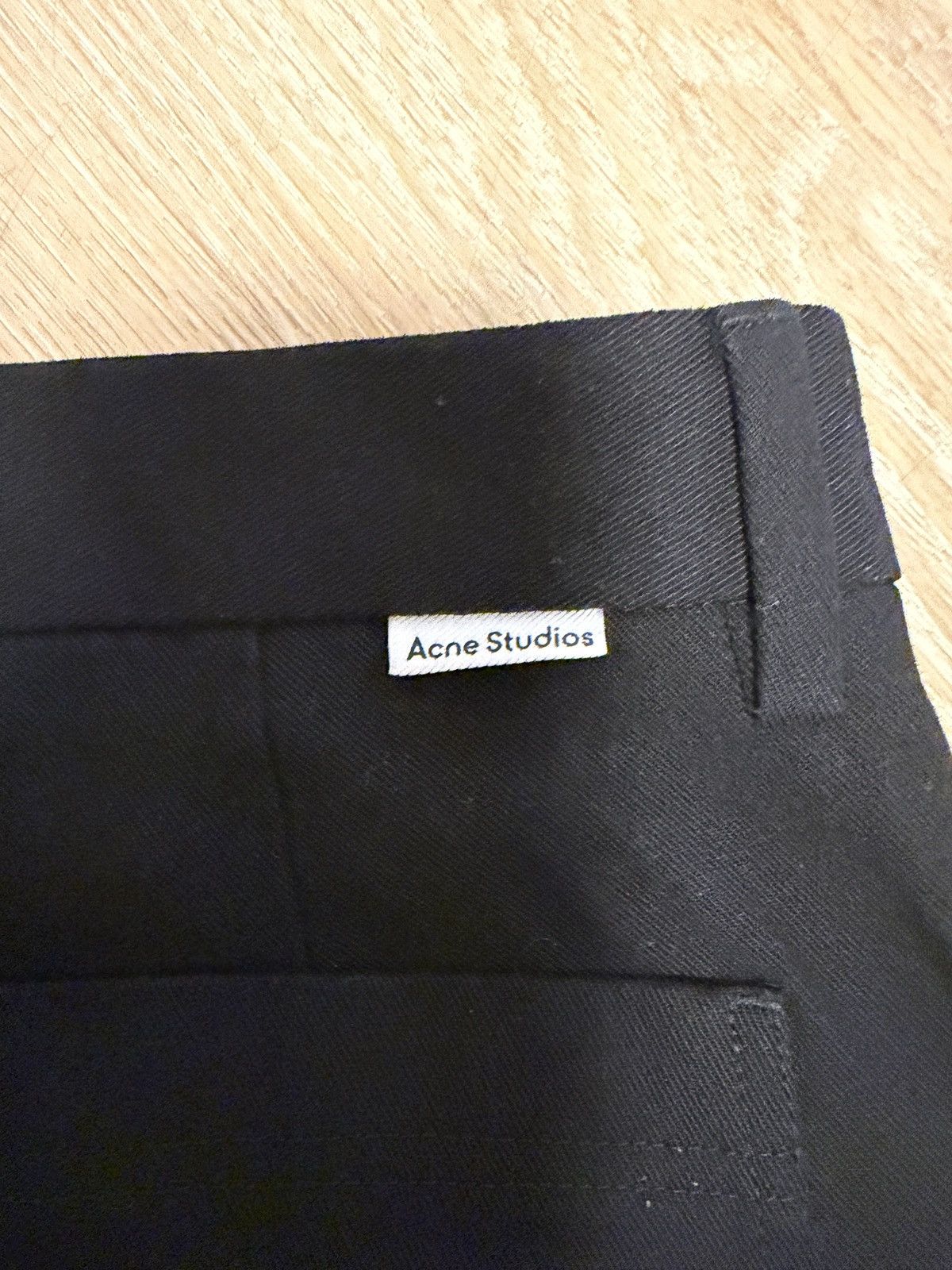 Acne Studios TWILL COTTON-BLEND TROUSERS Size US 44 / EU 60 - 6 Thumbnail