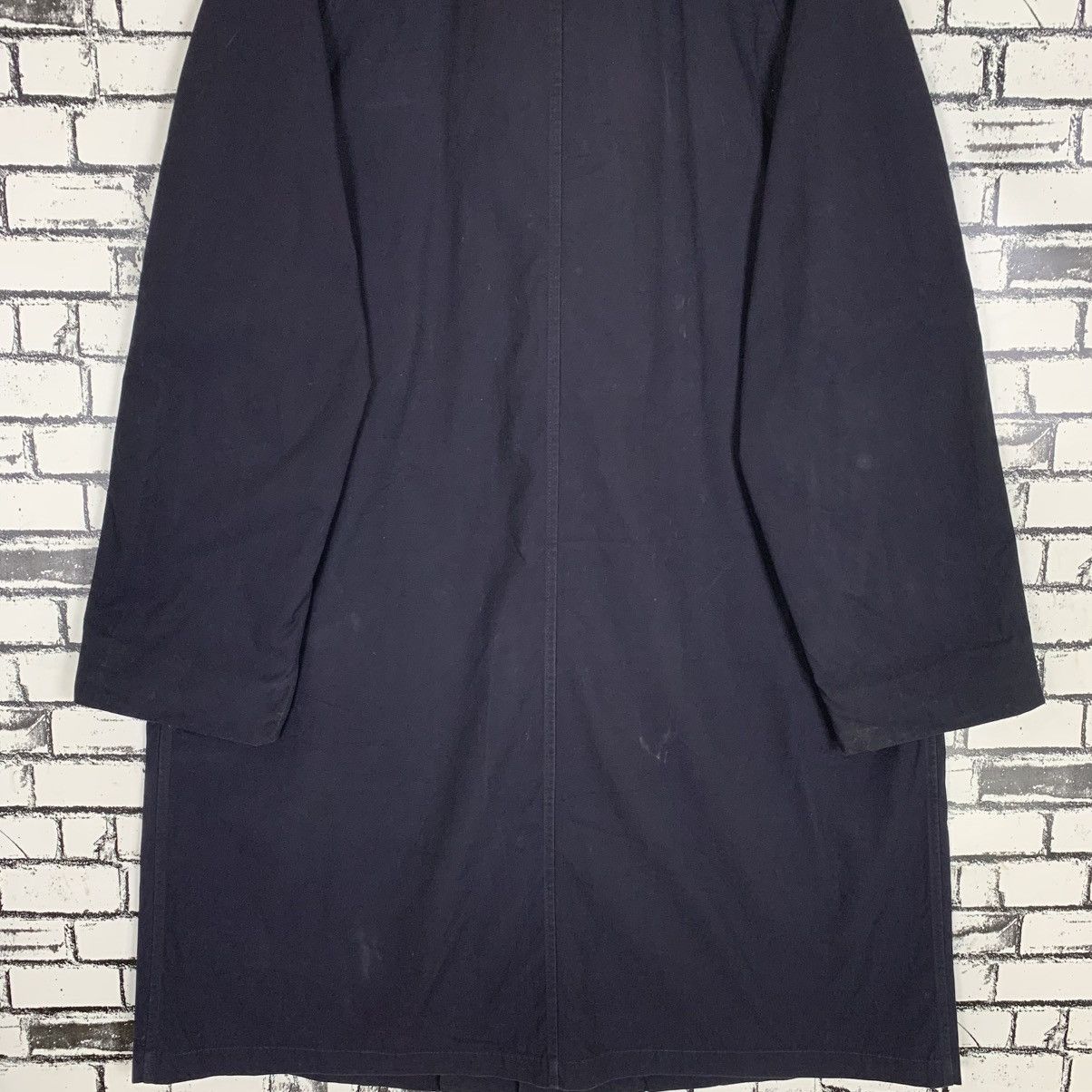 Bluer Denim × Vintage Vintage German JB Raincoat Long Jacket Blauer MFG Co Medium Size US M / EU 48-50 / 2 - 11 Thumbnail