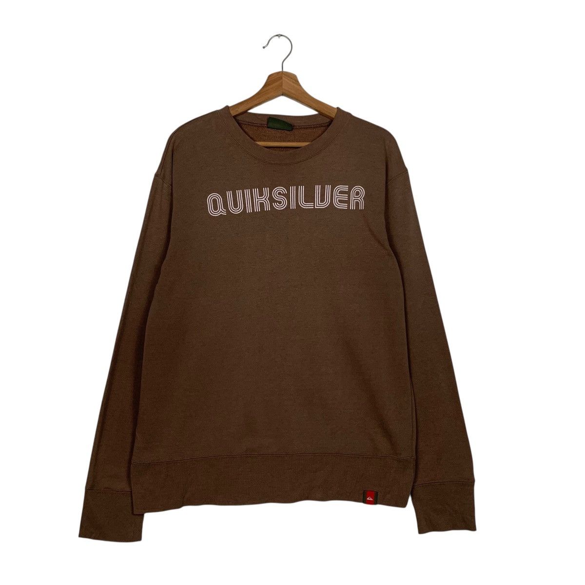 Quiksilver 90's QUIKSILVER Big Logo Surfing Sweatshirt #3573-C163 Size US L / EU 52-54 / 3 - 1 Thumbnail