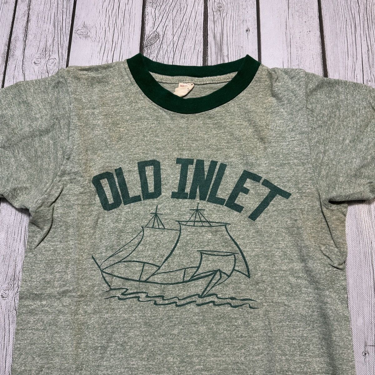 Vintage Vintage Old Inlet ringer tee Size US S / EU 44-46 / 1 - 3 Thumbnail
