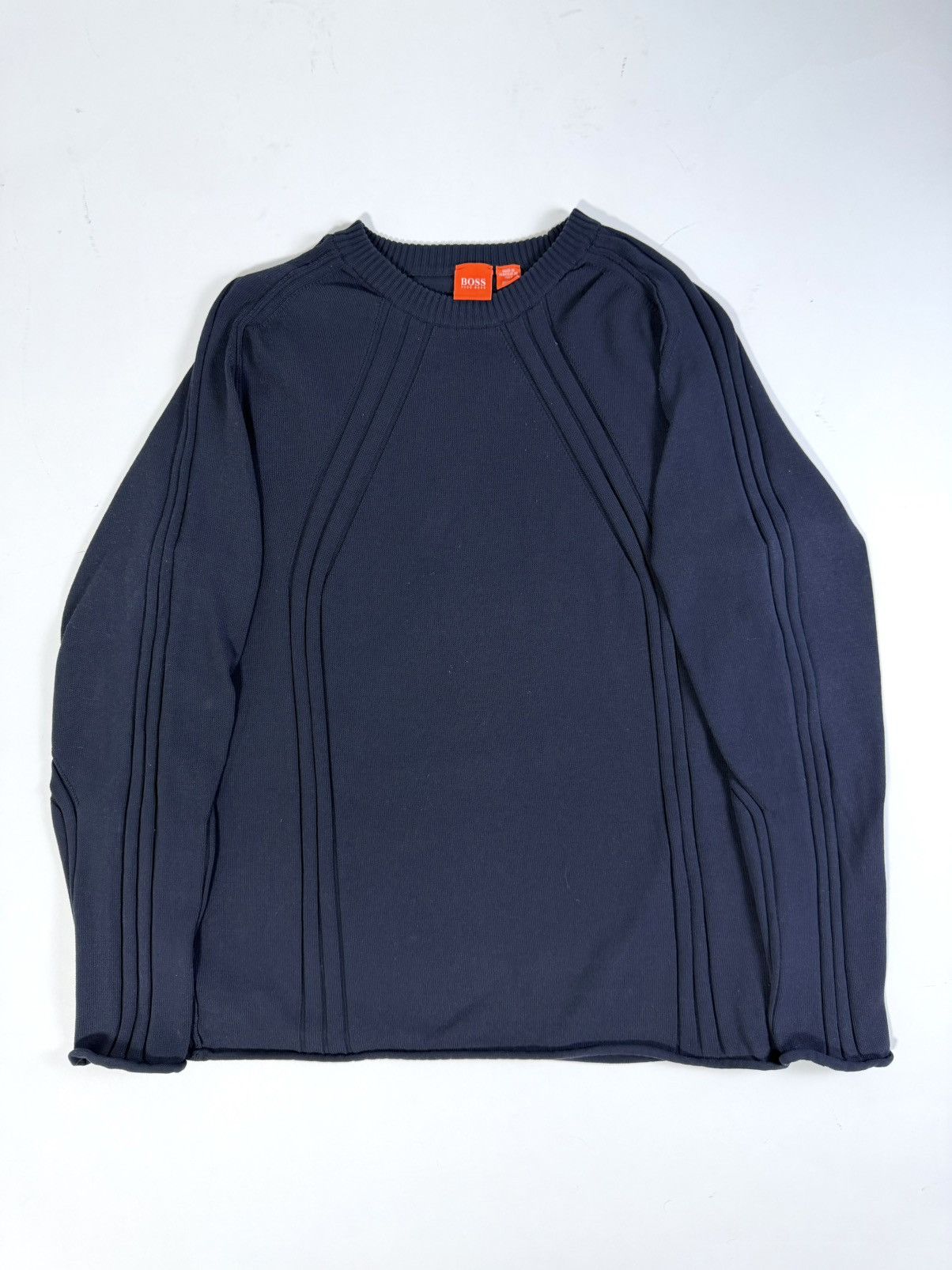 Hugo Boss Hugo Boss Orange Label Geometric Knit Size US L / EU 52-54 / 3 - 1 Thumbnail