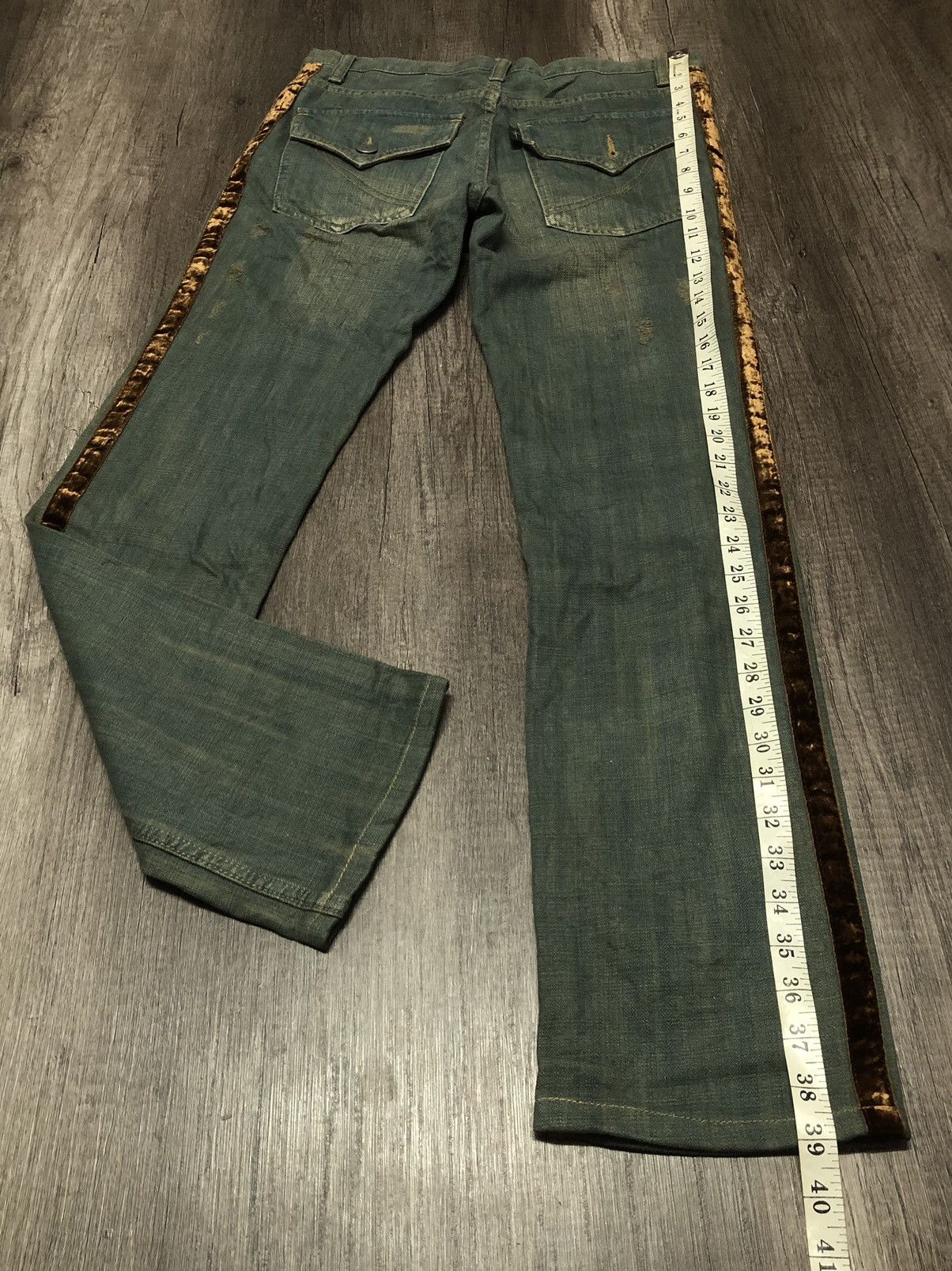 If Six Was Nine × Japanese Brand × Vintage Japanese Brand Traverse Distressed denim Jeans Size 30" / US 8 / IT 44 - 9 Thumbnail