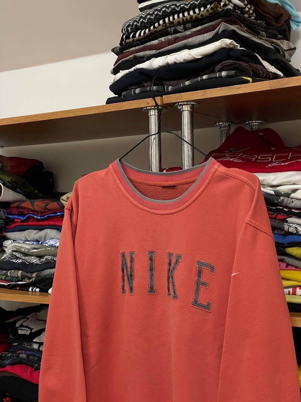Nike × Vintage NIKE VINTAGE CENTER LOGO OVERSIZE BOXY SWEATSHIRT Size US M / EU 48-50 / 2 - 4 Thumbnail
