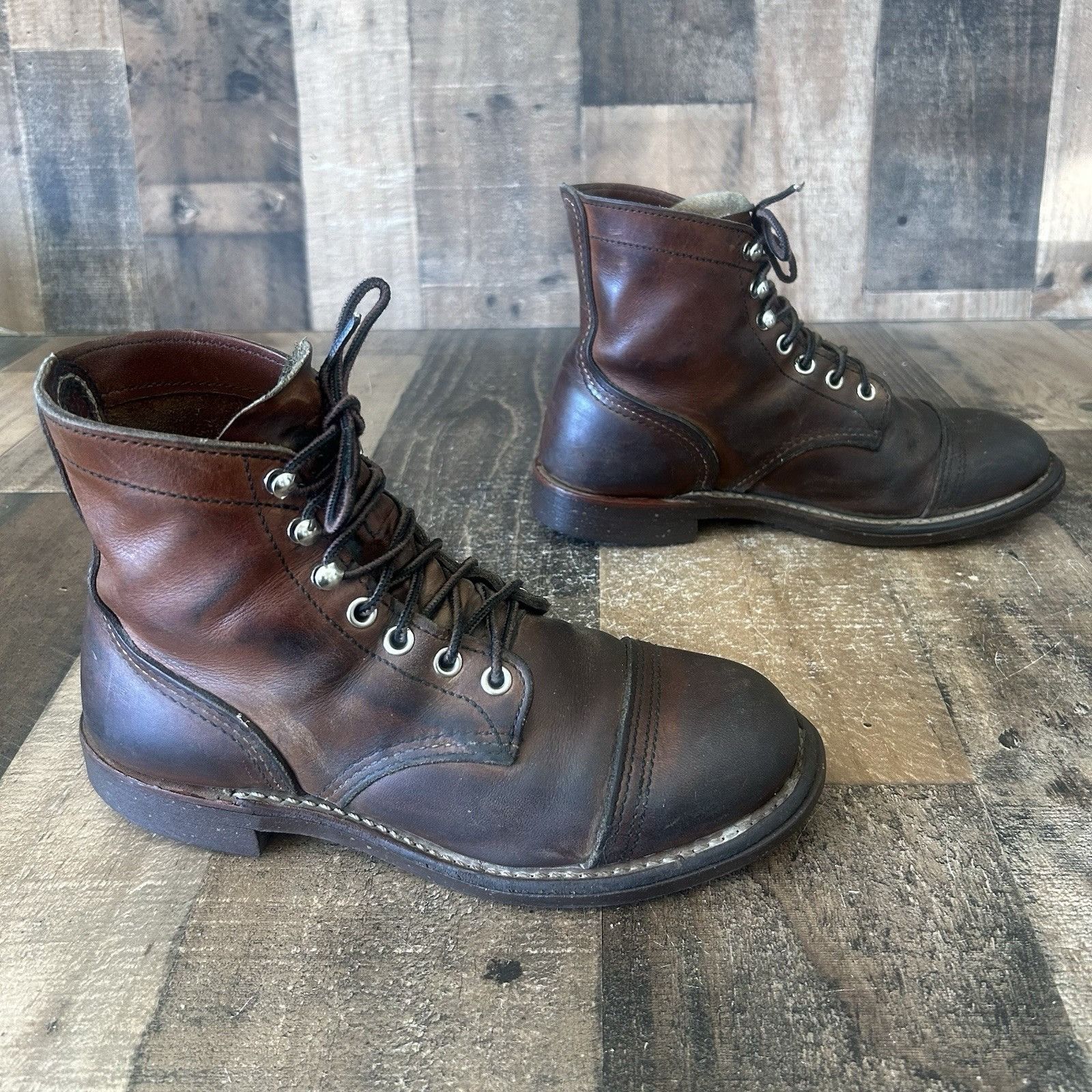 Red Wing Red Wing 8111 Iron Ranger Work Boots Mens 4.5 D Size US 5 / EU 37 - 12 Thumbnail