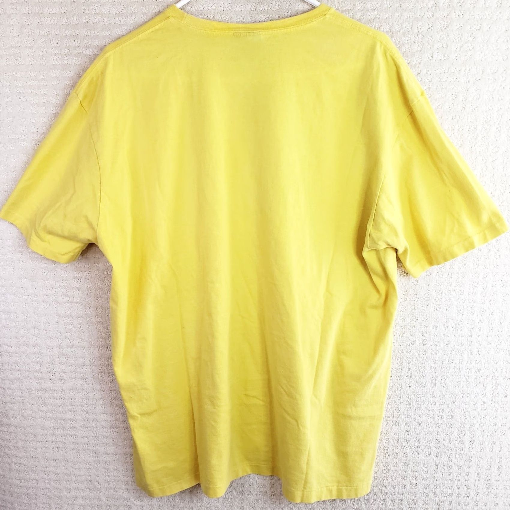 Polo Ralph Lauren VINTAGE Polo Ralph Lauren T-Shirt Yellow Short Sleeve Mens L Cotton Knit Embroidered Logo Classic Fit All Seasons 90s Preppy Golf Mens Size US L / EU 52-54 / 3 - 5 Thumbnail