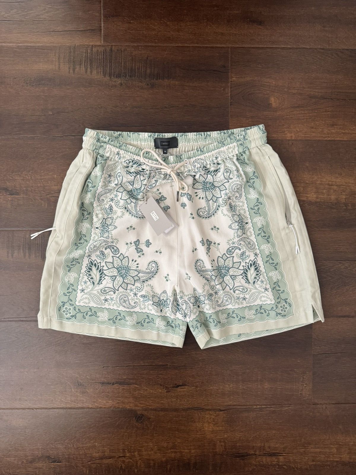 Kith Kith Printed Active Swim Short Deconstructed Bandana