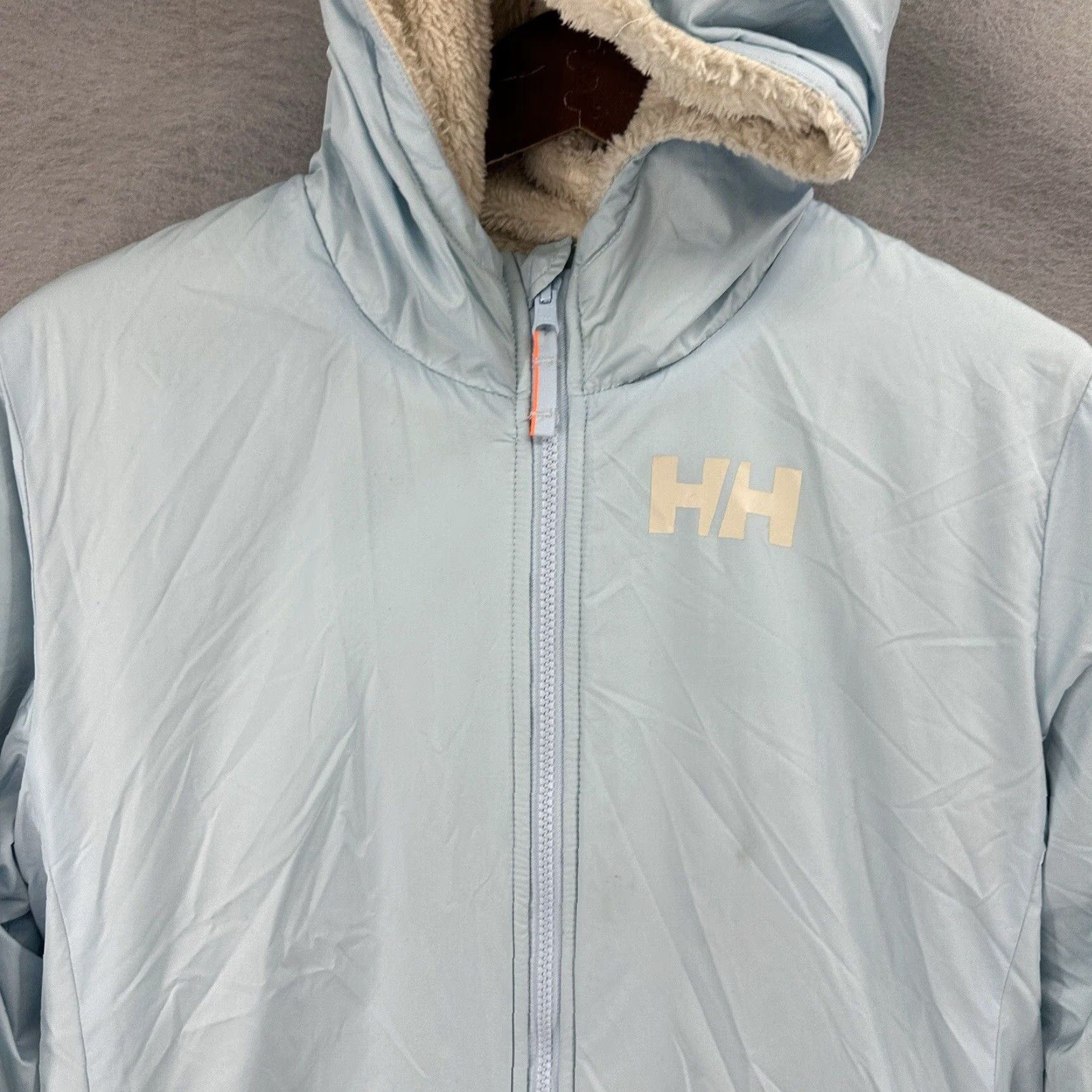 Helly Hansen Helly Hansen Jacket Windbreaker Blue Reversible Womens Medium Fleece Lined READ Size M / US 6-8 / IT 42-44 - 2 Thumbnail