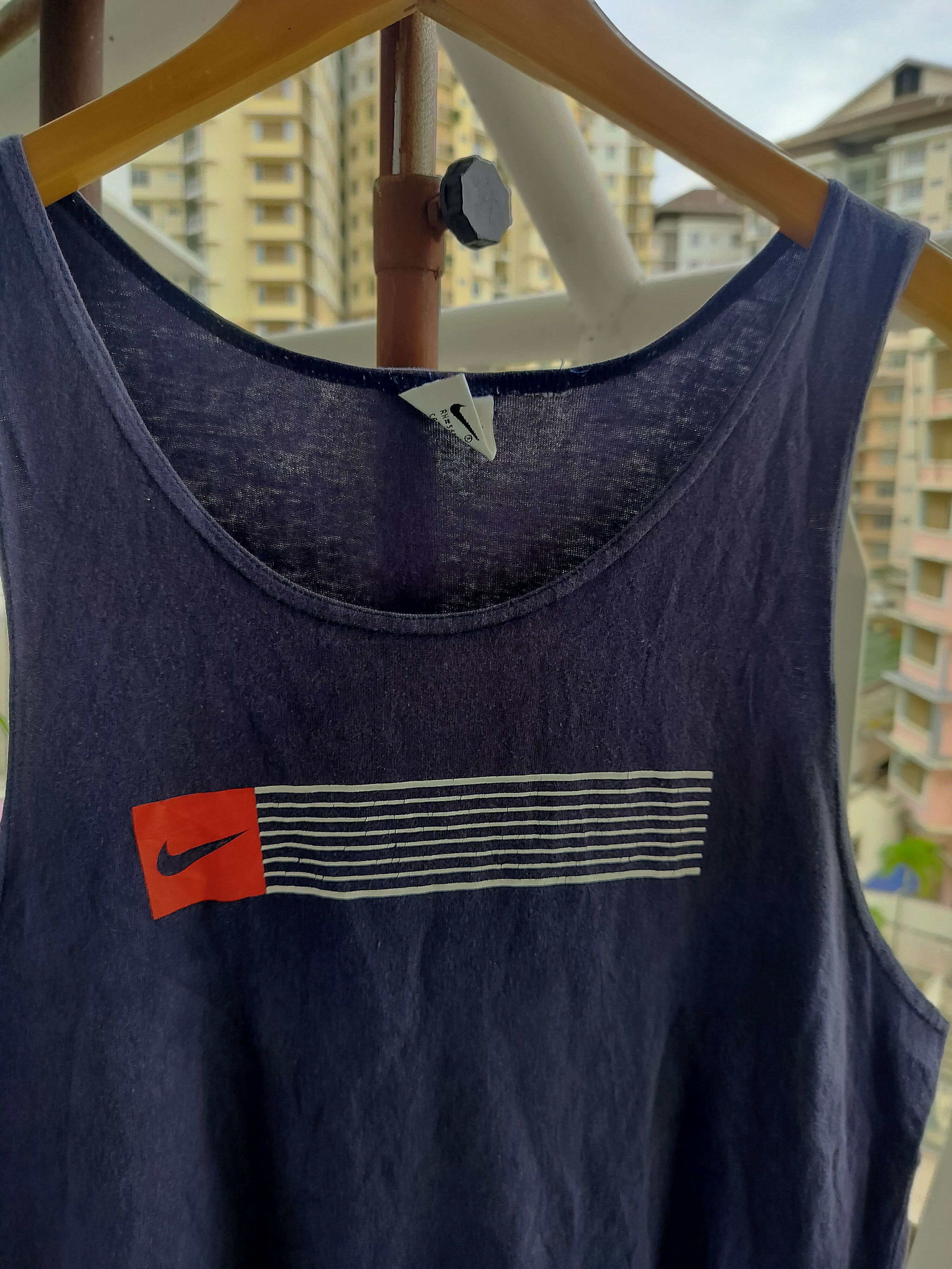 Nike Vintage Rare Nike Usa singlet Size US M / EU 48-50 / 2 - 2 Thumbnail