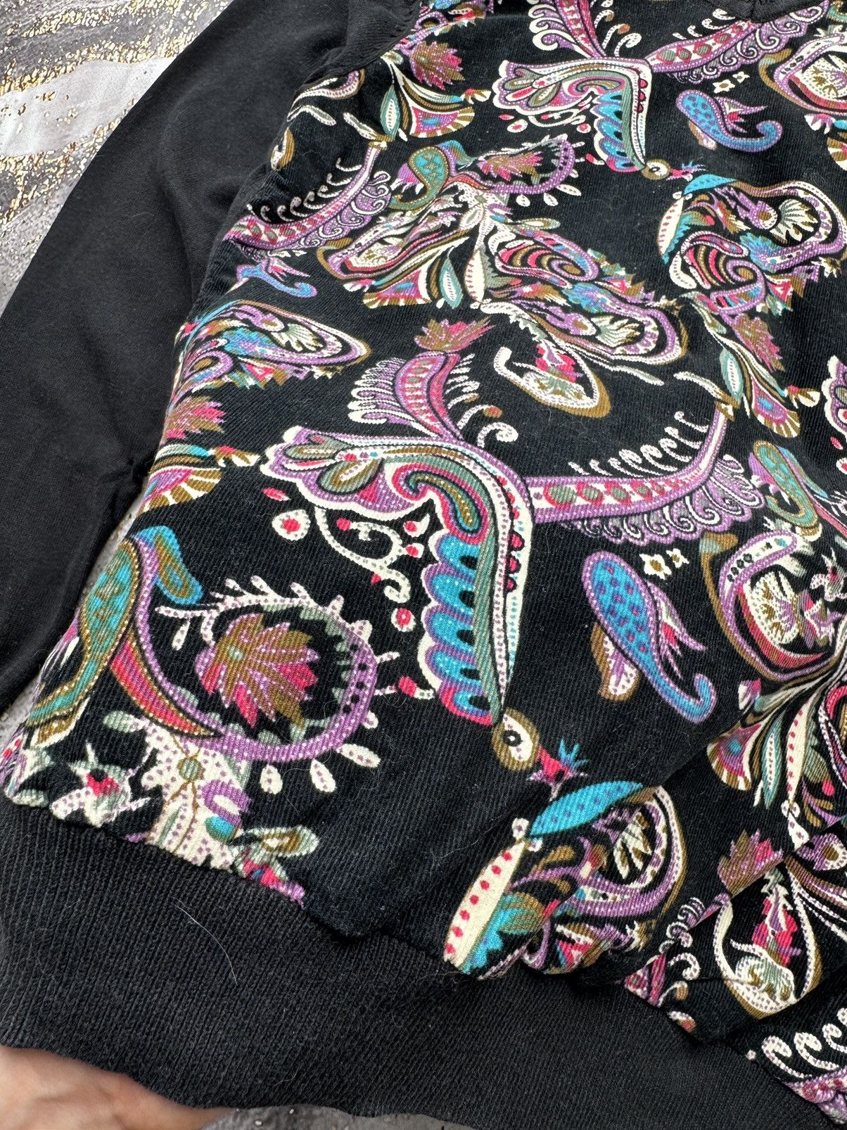 Etro ETRO Vintage Printed Cotton Sweater Size M / US 6-8 / IT 42-44 - 4 Thumbnail