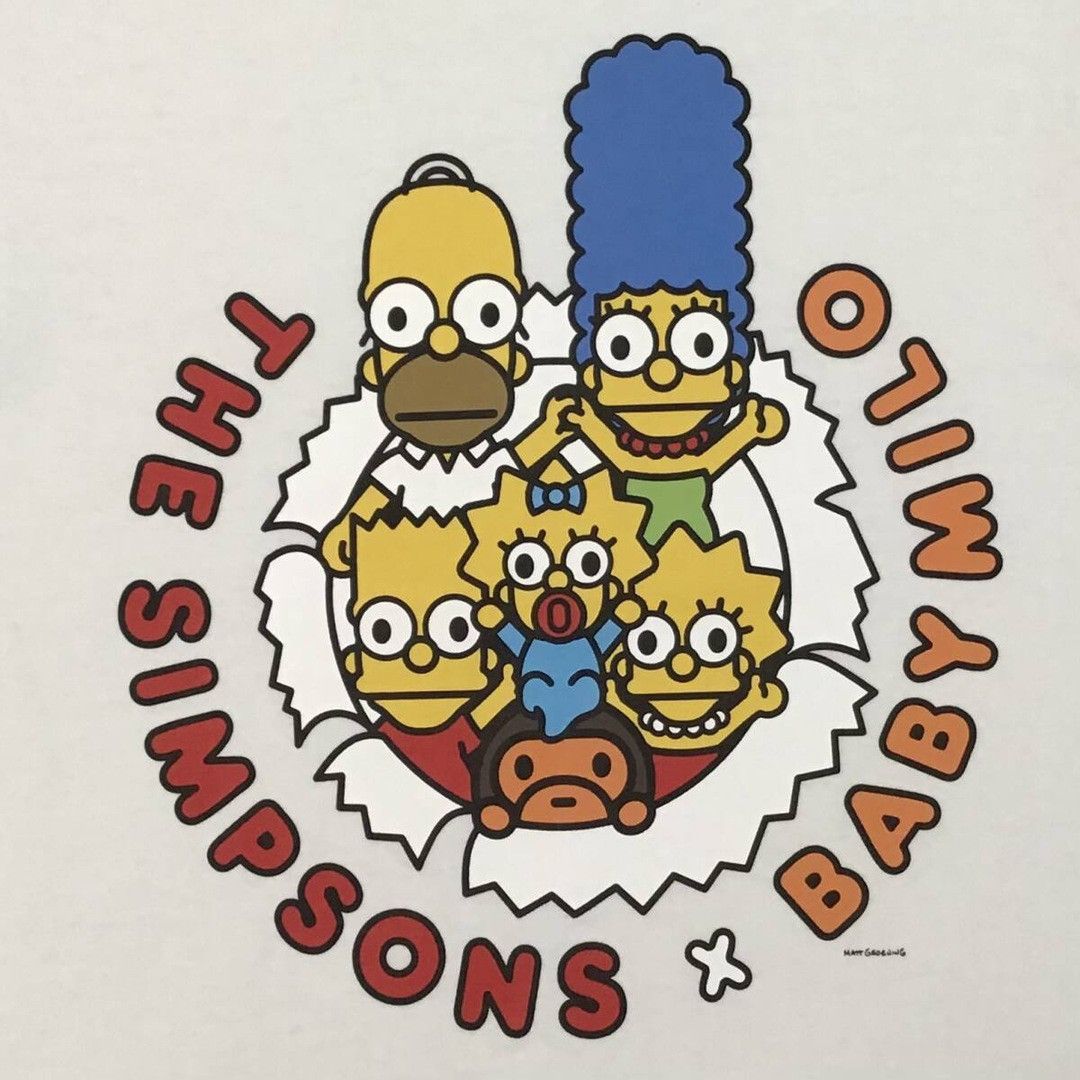 Bape BAPE × THE SIMPSONS Milo T-shirt a bathing ape Size US S / EU 44-46 / 1 - 2 Thumbnail