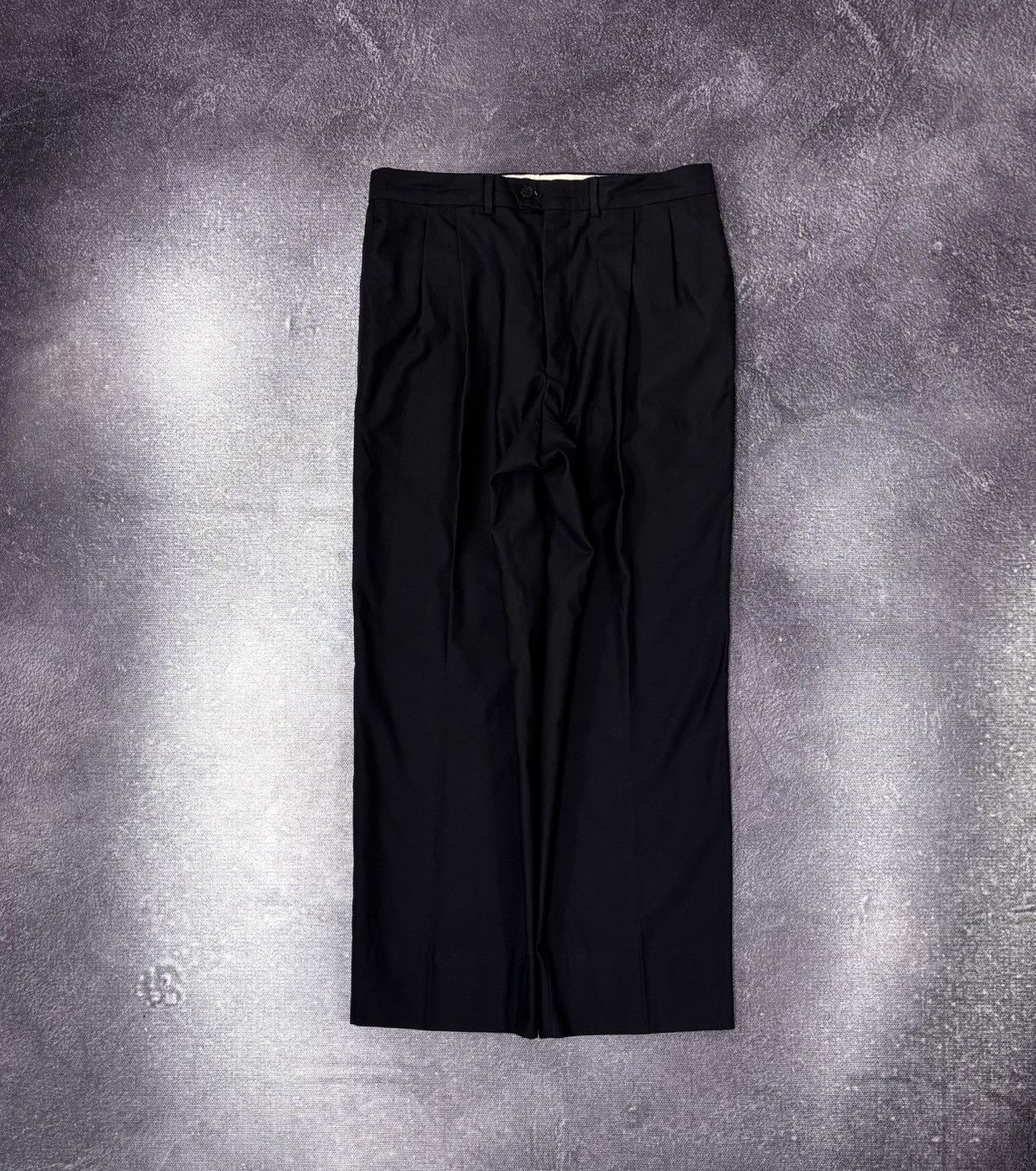 Vintage Missoni Men’S Black Wool Silk Dress Tuxedo Pants, Men’s (Size 32)