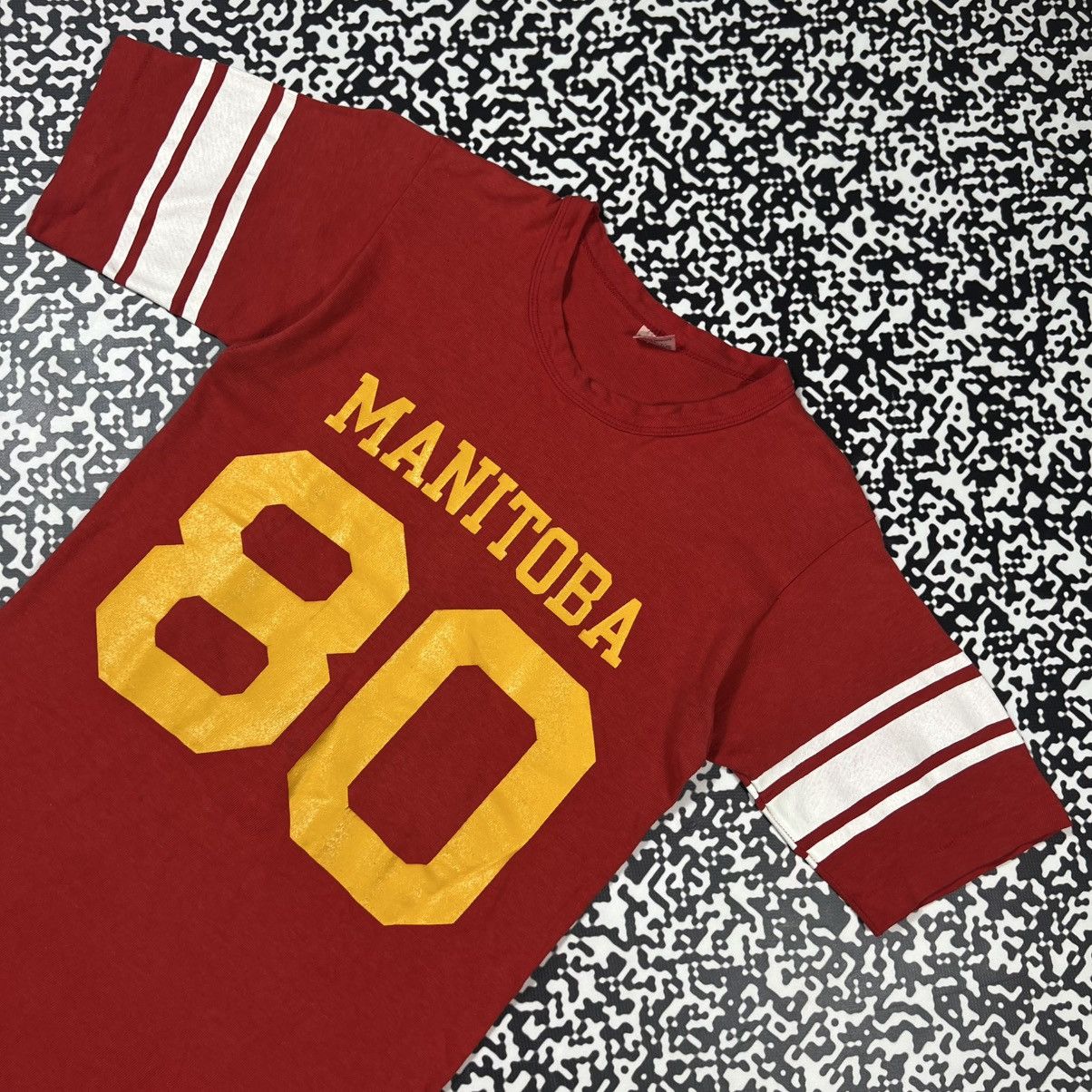 Champion Vintage 80s Champion Manitoba Canada Retro College Jersey Size US M / EU 48-50 / 2 - 5 Thumbnail
