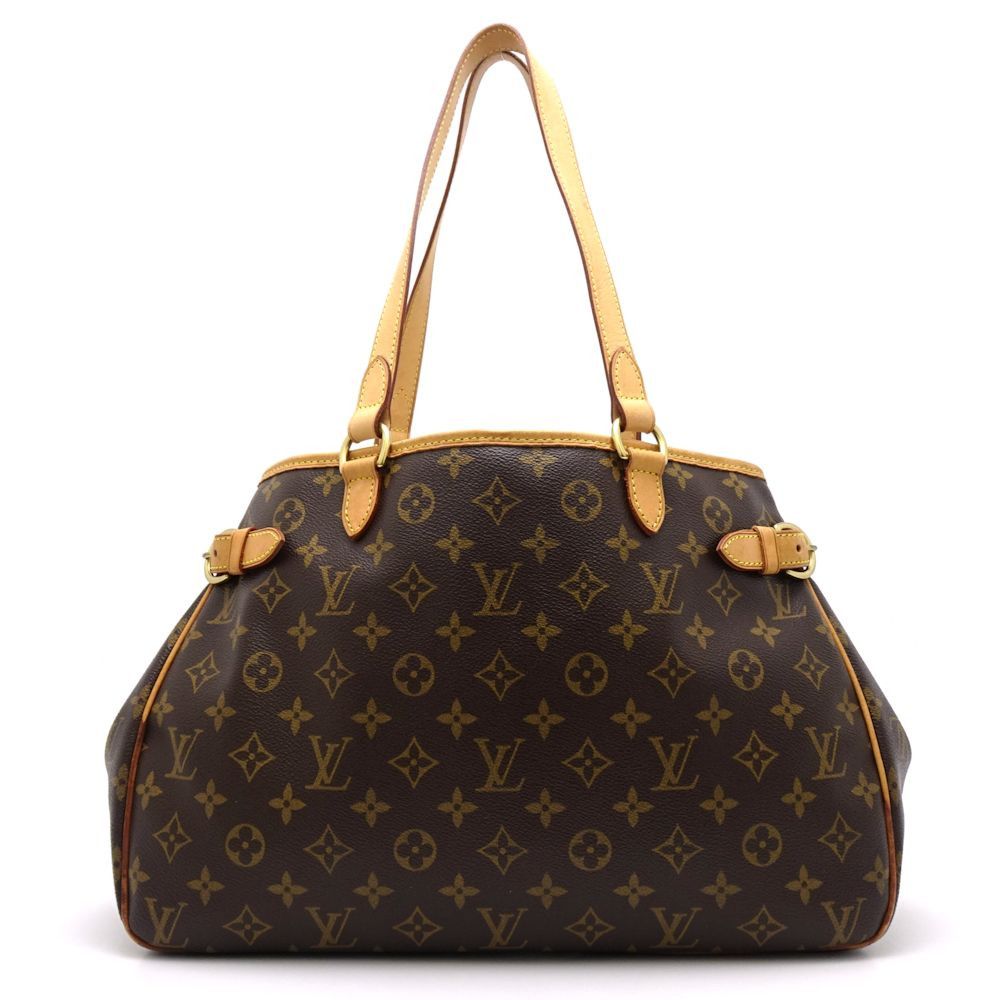 Louis Vuitton Monogram Batignolles Brown Tote Bag