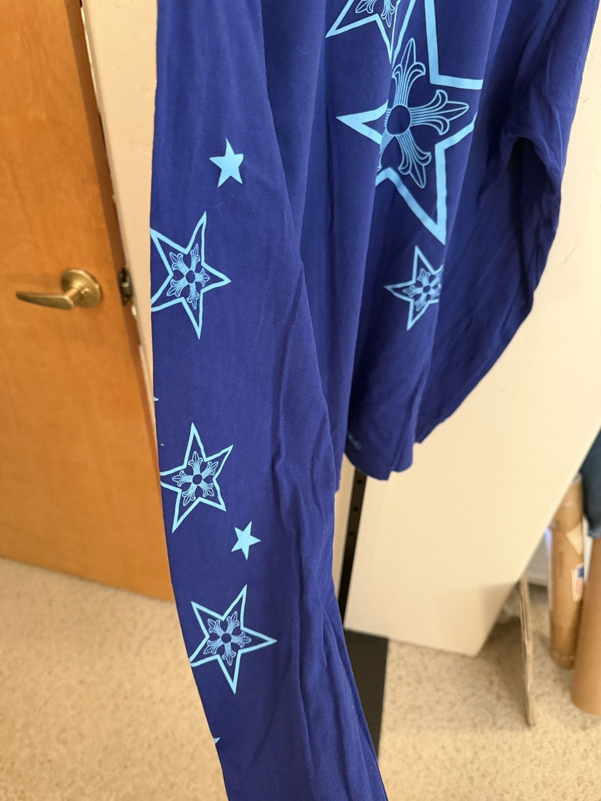 Chrome Hearts Chrome Hearts Blue Star Long Sleeve Size US XL / EU 56 / 4 - 3 Thumbnail