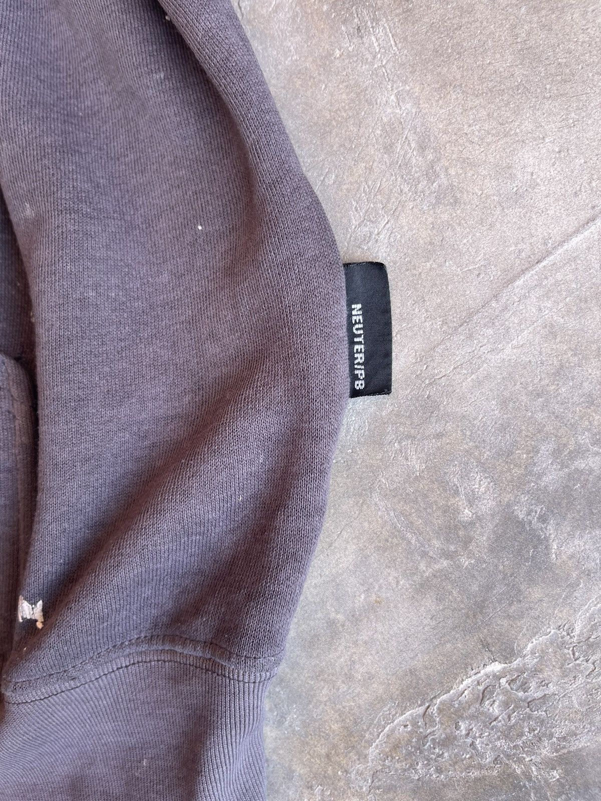 Vintage Vintage Neuterplevo Thrashed Paint Hoodie Size US L / EU 52-54 / 3 - 14 Thumbnail