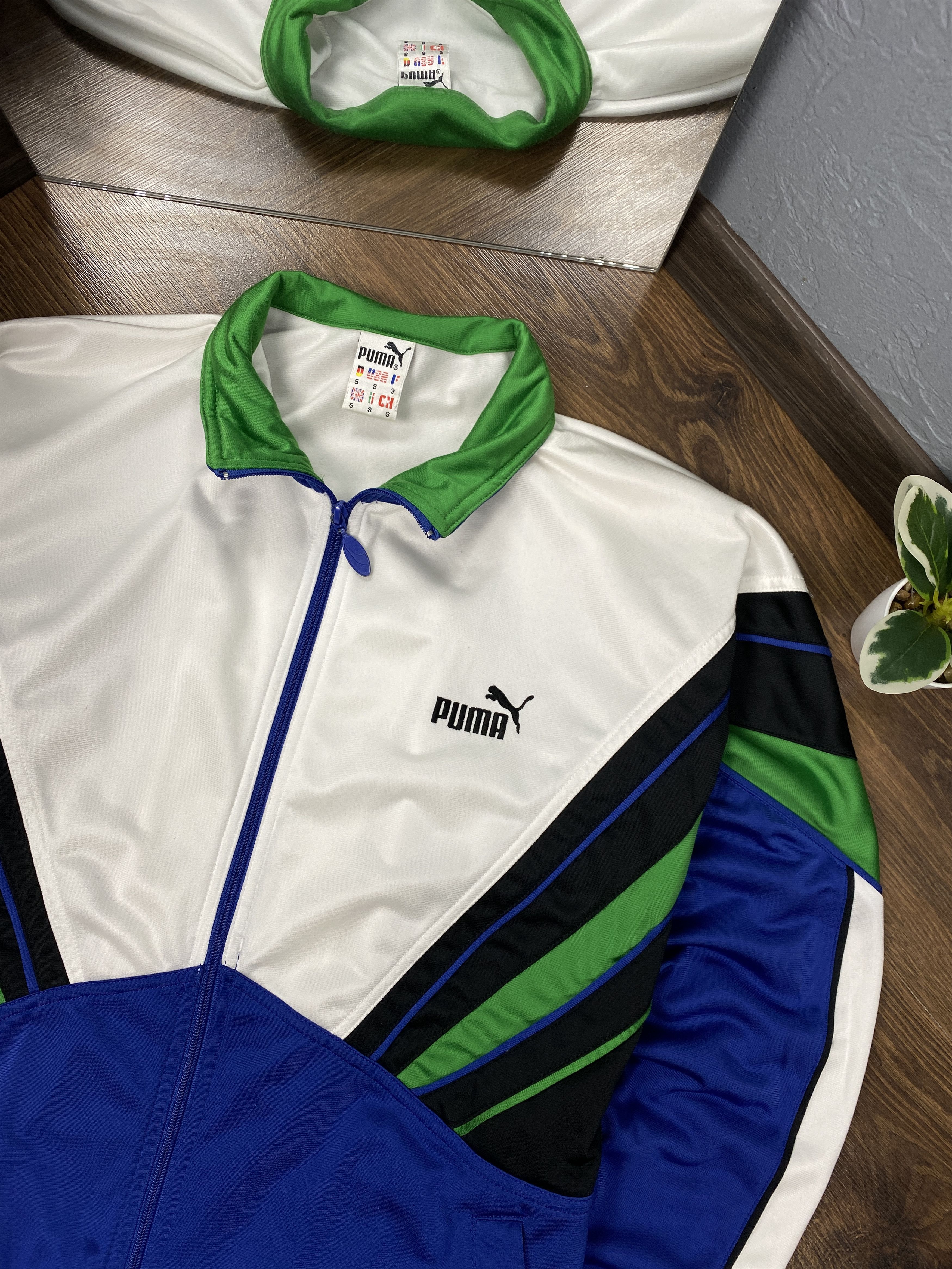 Puma × Vintage Puma vintage track top jacket y2k Size US S / EU 44-46 / 1 - 2 Thumbnail