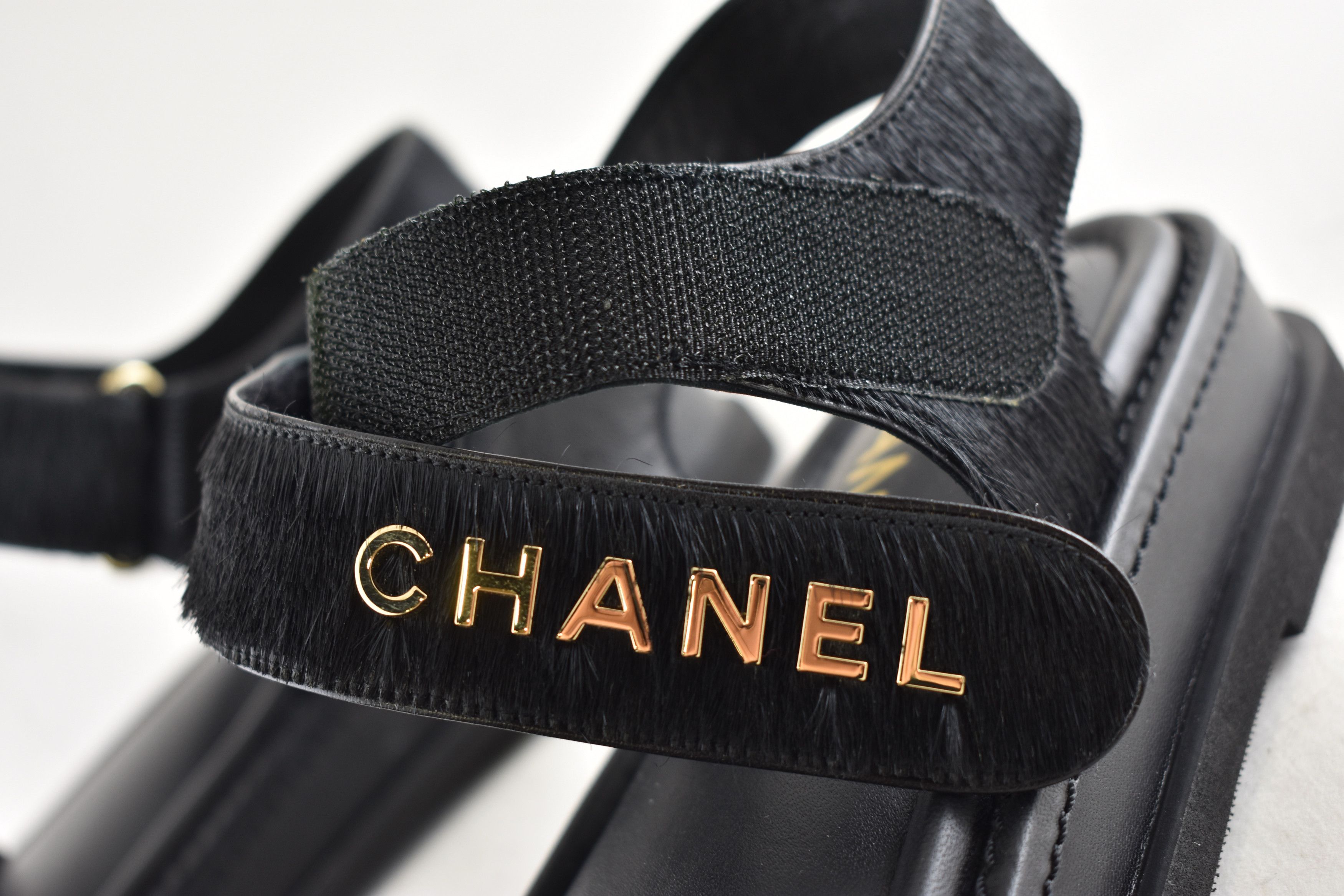Chanel Chanel 24B CC Logo Mule Slide Strap Flat Teva Dad Sandal 36 Size US 6 / IT 36 - 17 Thumbnail