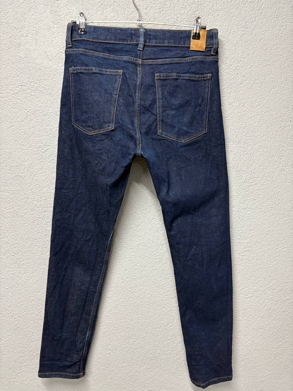 Folk Folk Selvedge mens jeans W 34 Size US 34 / EU 50 - 7 Thumbnail