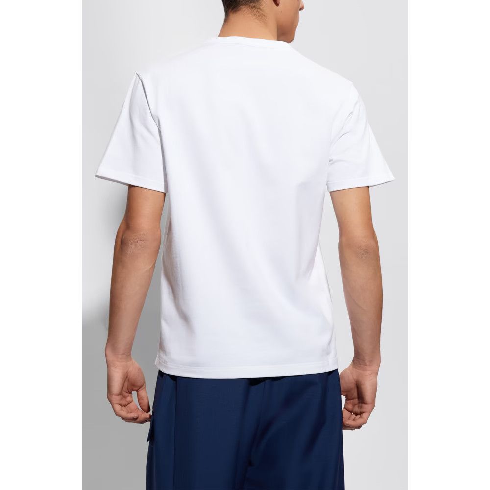 Alexander McQueen o1y1024 T-Shirt In White Size US XL / EU 56 / 4 - 4 Thumbnail