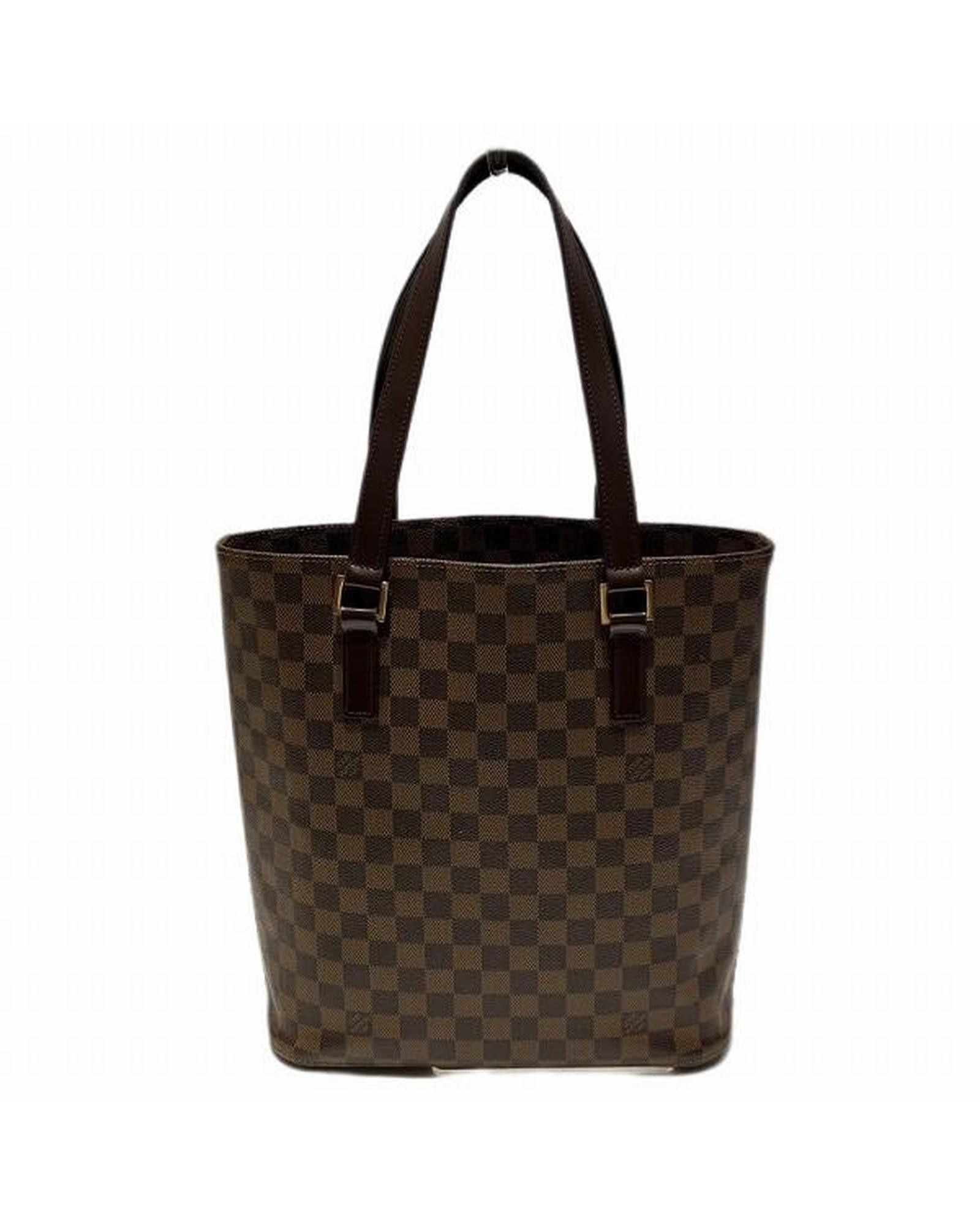 image of Authentic Louis Vuitton Damier Ebene Vavin Gm Bag - Pre-Owned in Brown, Women's