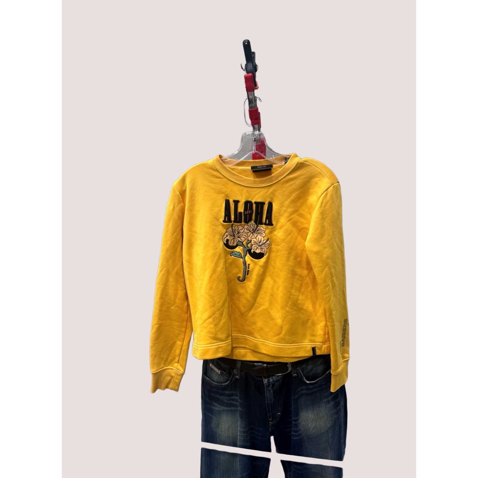 Scotch & Soda GIRLS Scotch & Soda Stitched Aloha Babe SWEATER Medium M Multicolor Girls Sweat er Size US M / EU 48-50 / 2 - 1 Thumbnail