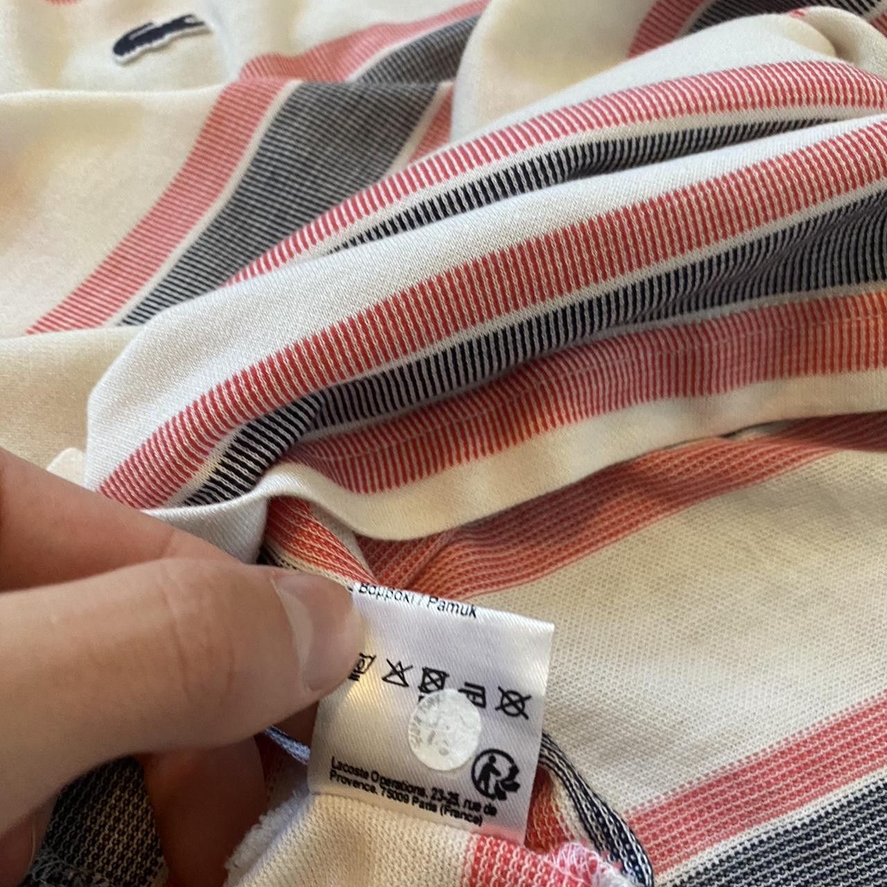 Lacoste Lacoste multi-coloured striped tee Sportswear Size US XXL / EU 58 / 5 - 5 Thumbnail