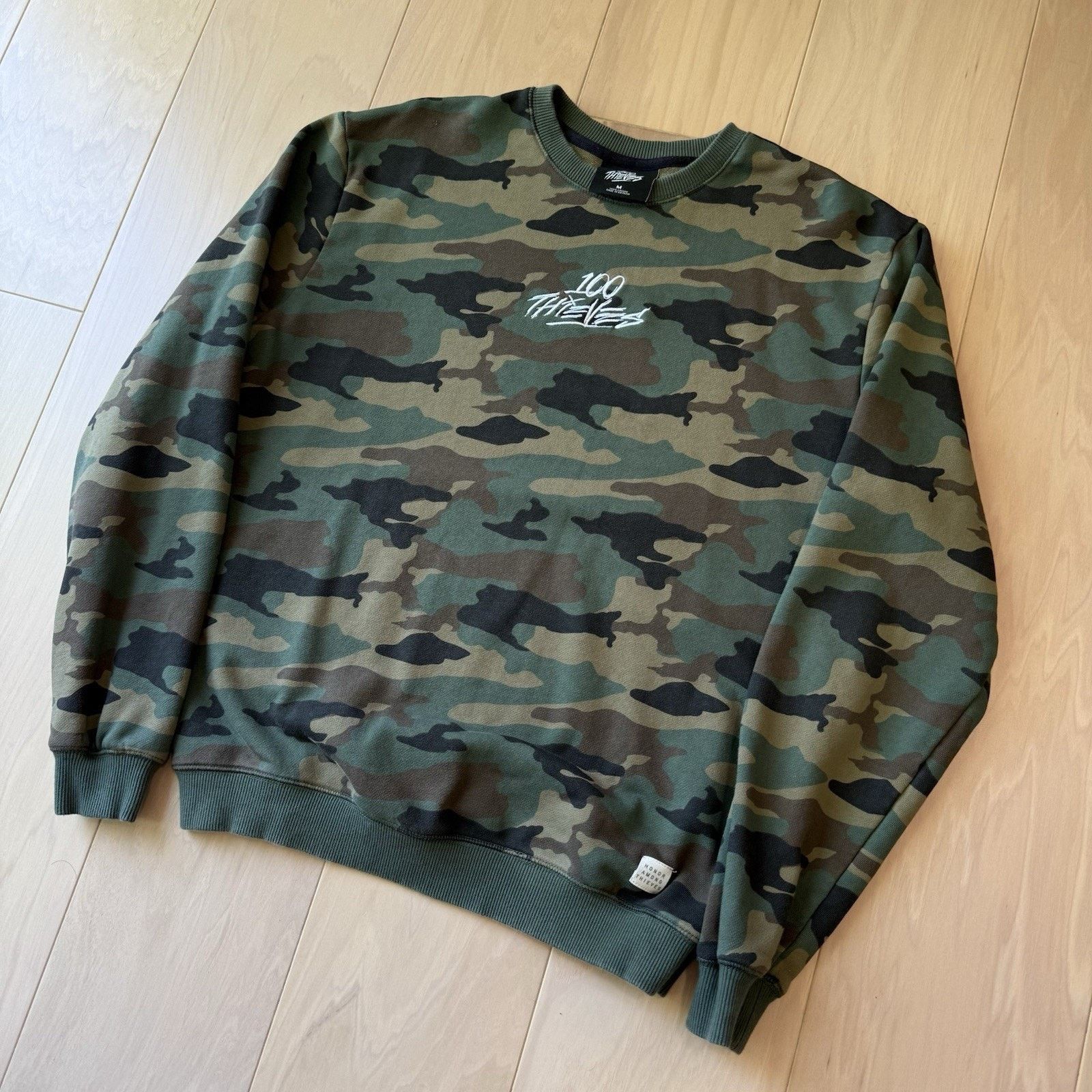 100 Thieves 100 Thieves Sweatshirt Medium Multicolor Camo Los Angeles Size US M / EU 48-50 / 2 - 9 Thumbnail
