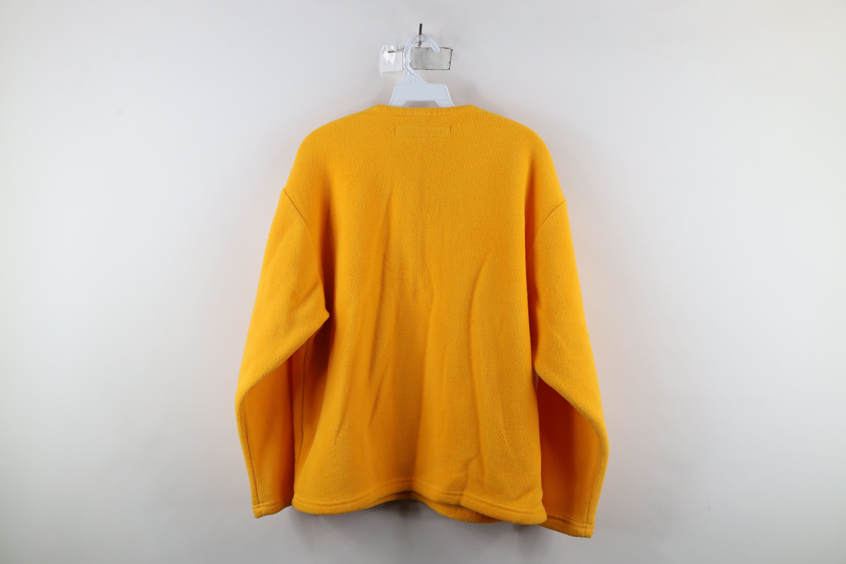 Vintage Vintage 90s Streetwear Blank Fleece V-Neck Sweater USA Size S / US 4 / IT 40 - 8 Thumbnail
