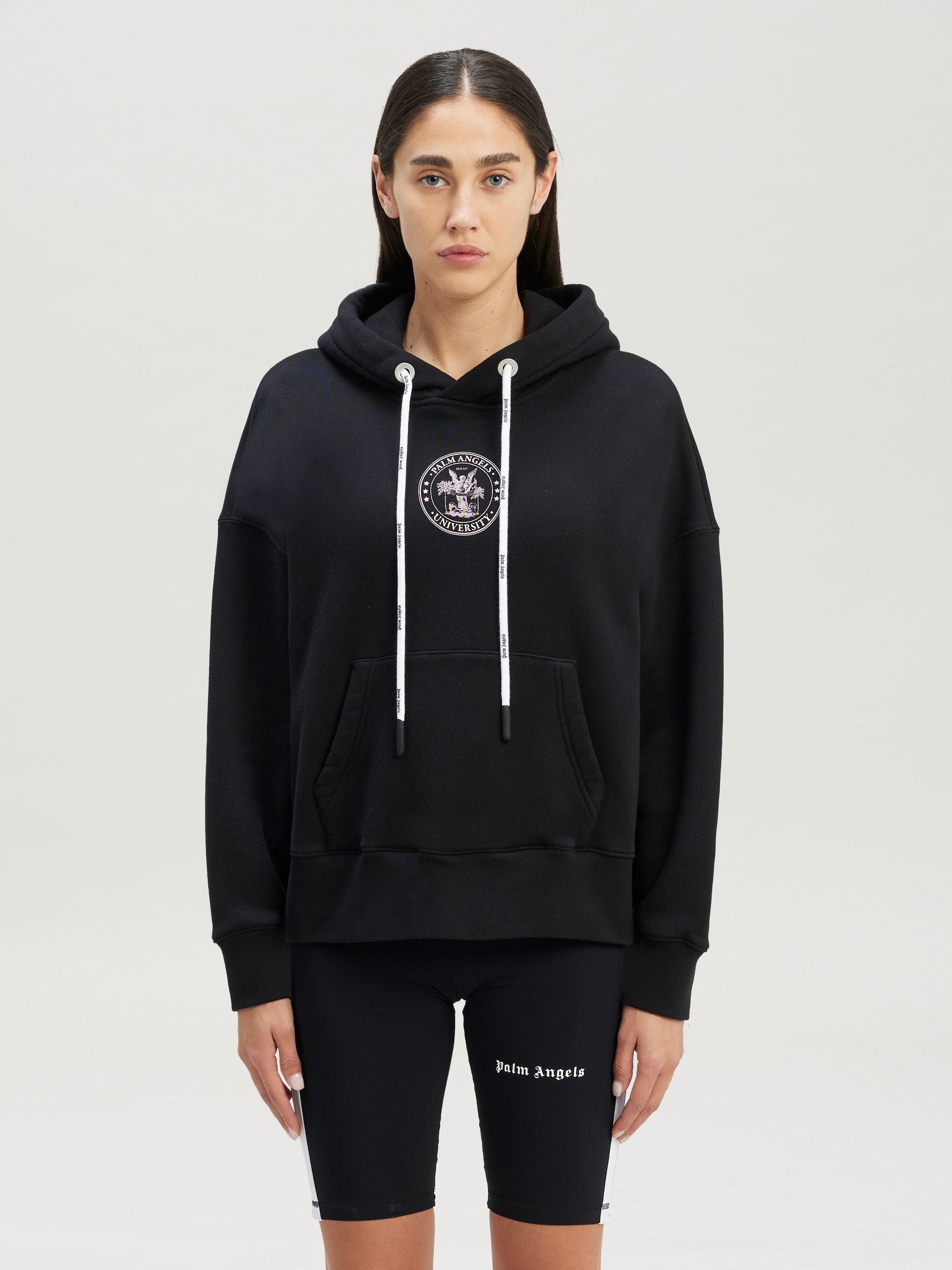 Palm Angels o1y1125 Hoodie in Black Size L / US 10 / IT 46 - 2 Thumbnail