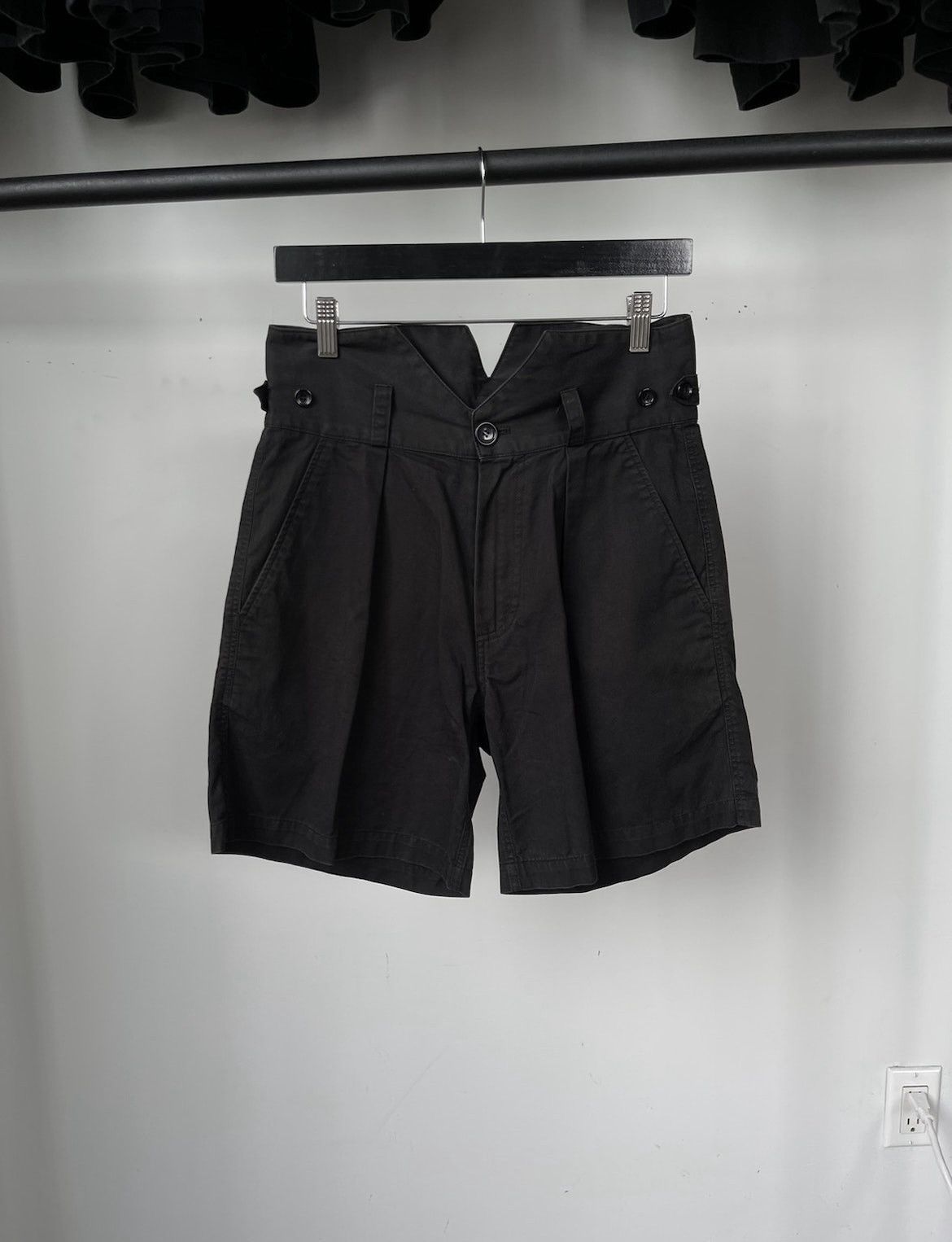 image of Raf Simons Ss06 Icarus Surgit Shorts in Black, Men's (Size 30)