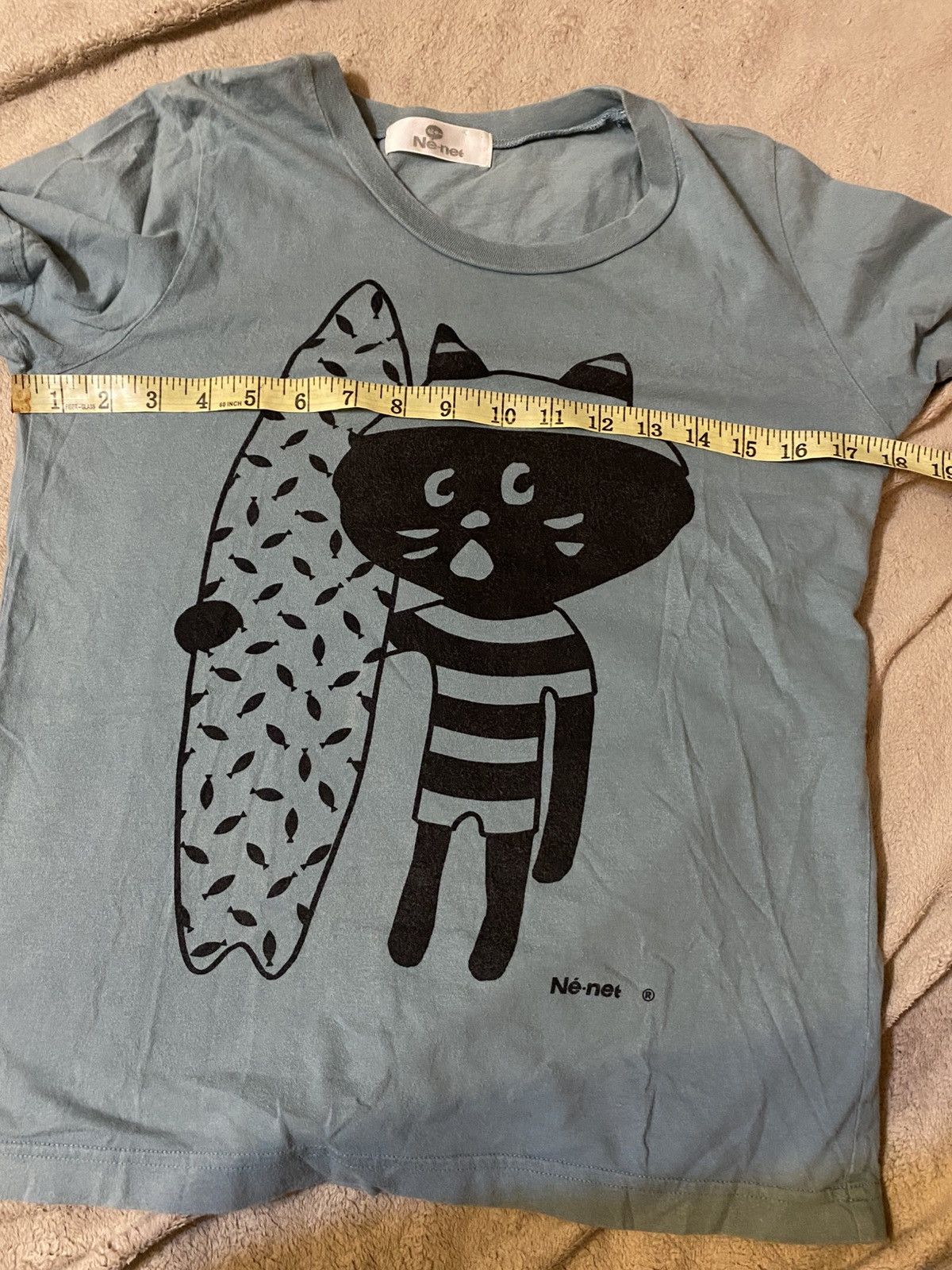Ne-Net Vintage Nenet Issey Miyake Cat Tshirt Size US M / EU 48-50 / 2 - 8 Thumbnail