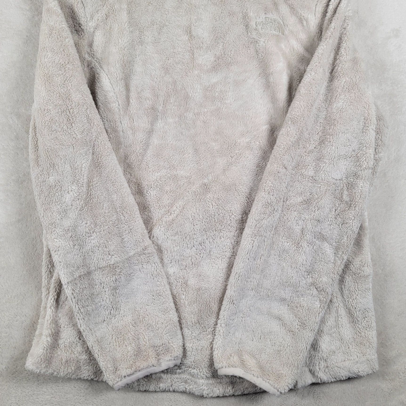 The North Face The North Face Women's Fleece Jacket Liner White Full Zip Mock Neck M Regular Size M / US 6-8 / IT 42-44 - 4 Thumbnail