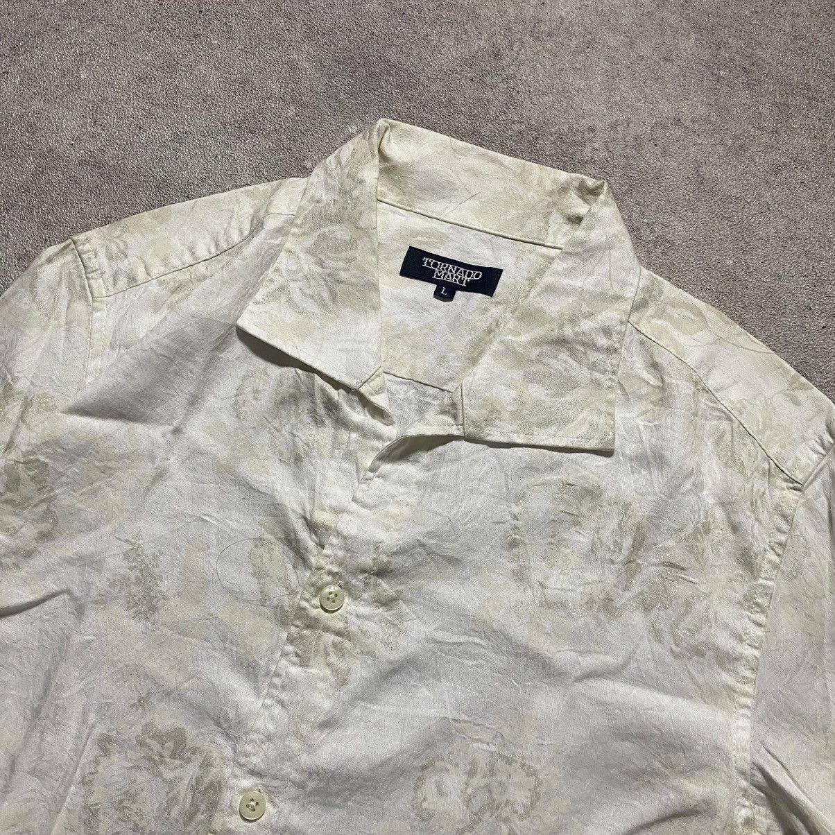 Tornado Mart Tornado Mart Open Collar Flower Print Size US M / EU 48-50 / 2 - 3 Thumbnail