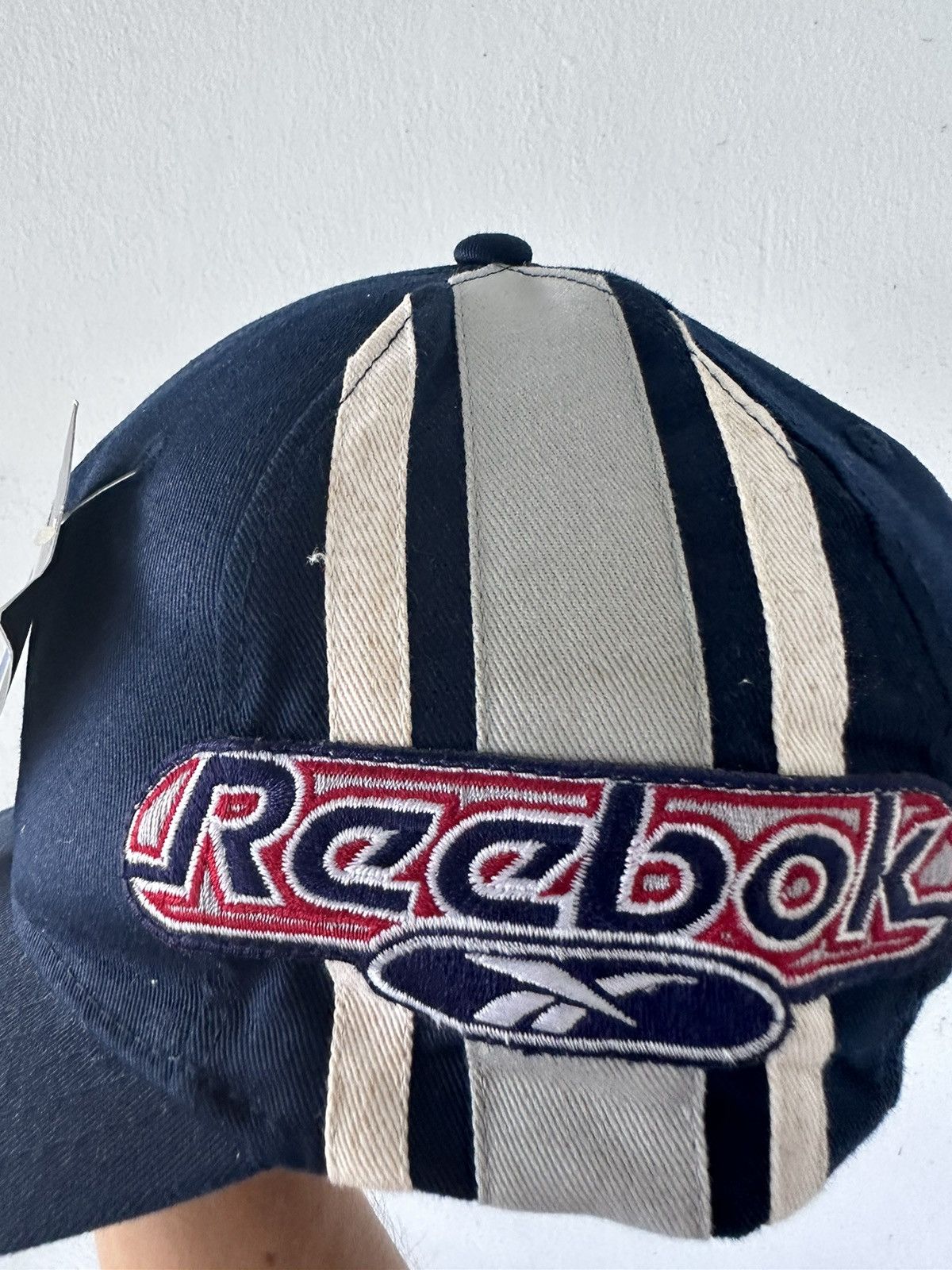 Reebok × Vintage Vintage 90s Reebok Embroidered Logo Hat Cap Size ONE SIZE - 3 Thumbnail