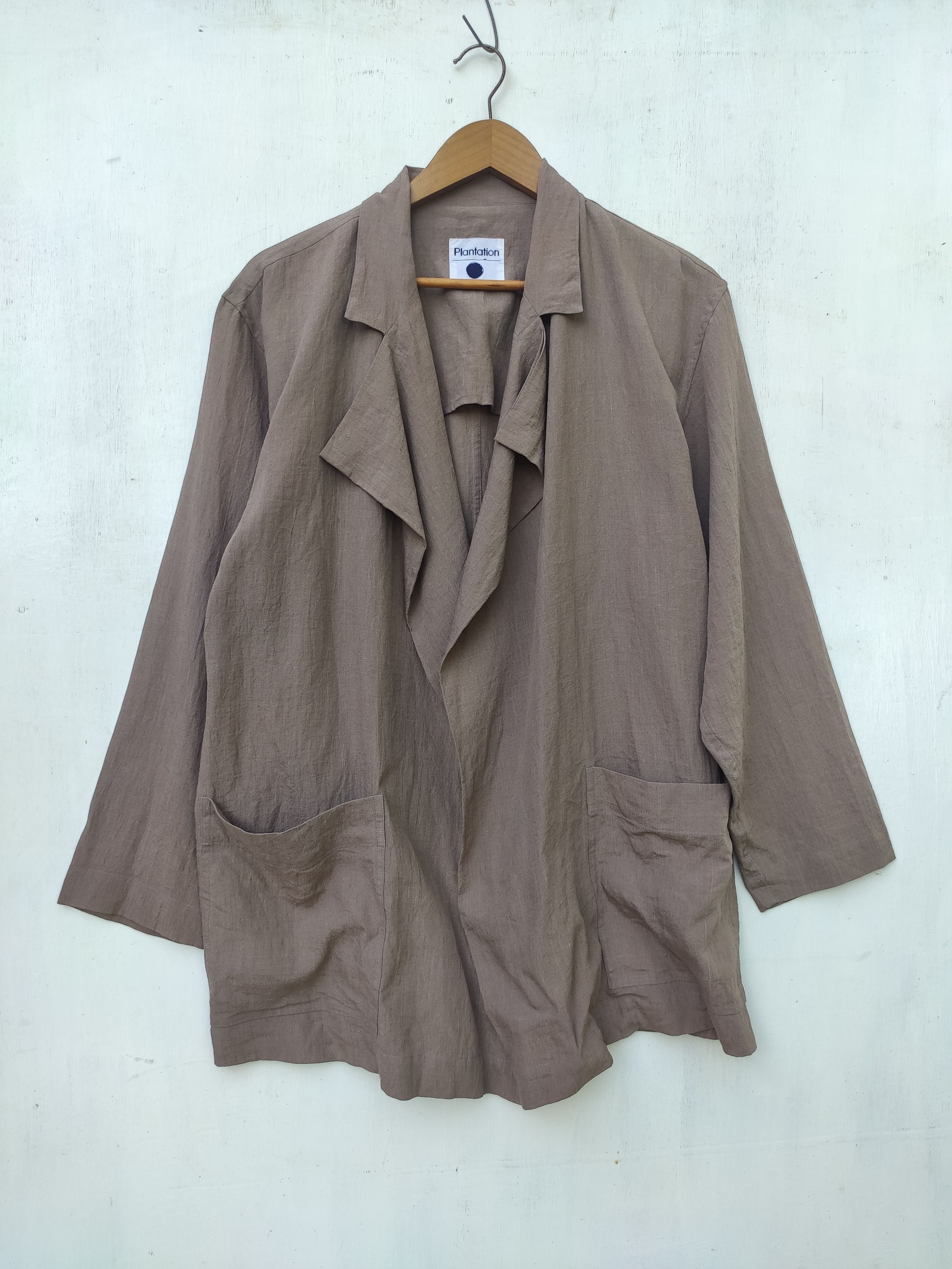 Issey Miyake 🔥 Archives 🔥Plantation by Issey Miyake kimono jacket linen Size US M / EU 48-50 / 2 - 1 Thumbnail