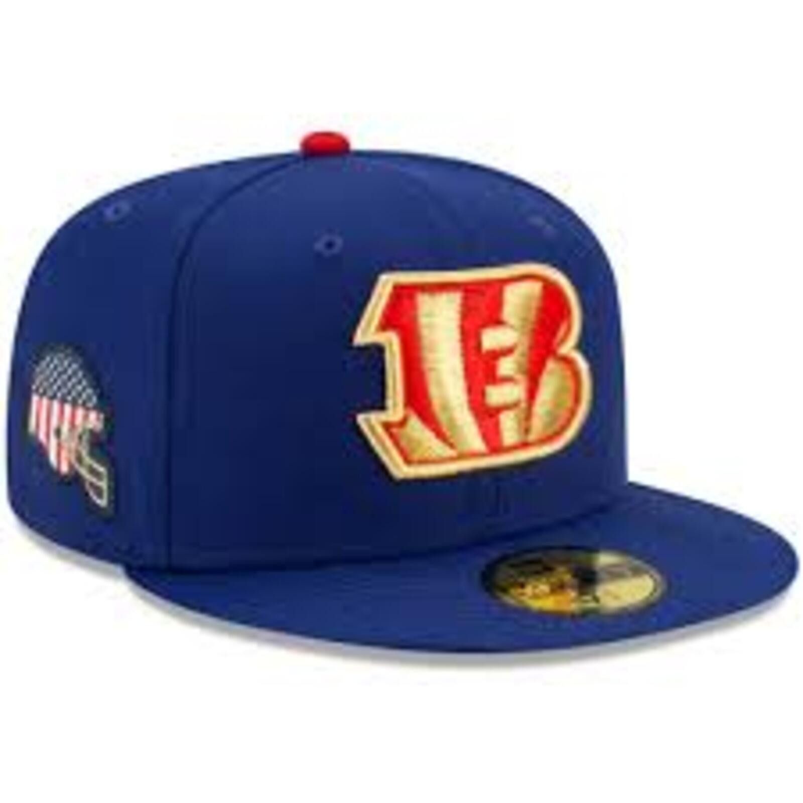 New Era New Era Cincinnati Bengals NFL 59FIFTY Fitted 7 3/8 Size ONE SIZE - 1 Thumbnail