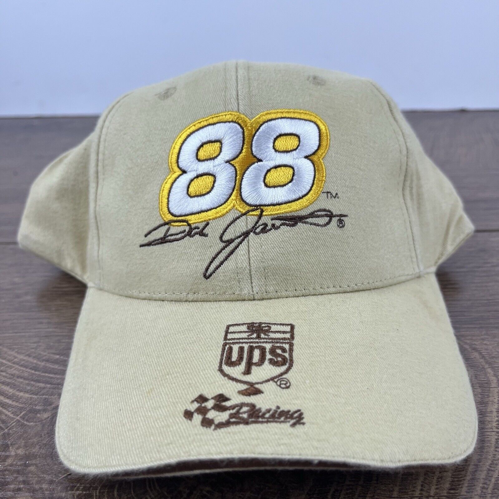 Other Jarrett 88 Car Hat NASCAR 88 Hat Brown Cap Adjustable Brown Size ONE SIZE - 2 Thumbnail