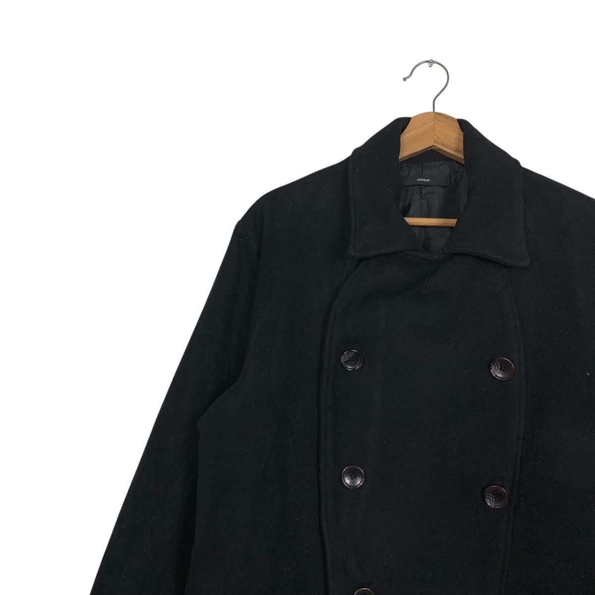 Johnbull JOHNBULL Double Breasted Wool Blend Coat Jacket #2751-C124 Size US L / EU 52-54 / 3 - 3 Thumbnail