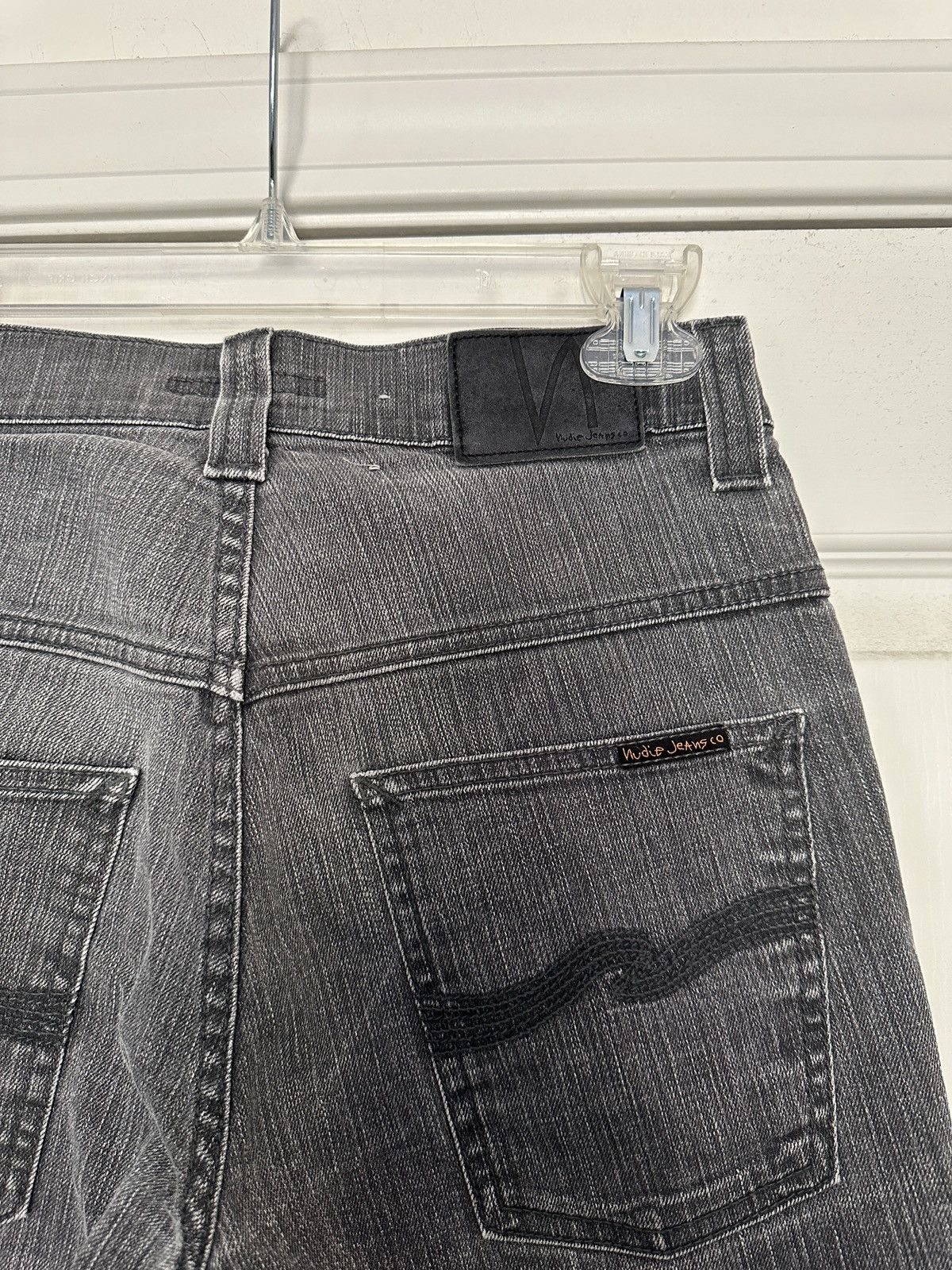 Nudie Jeans Thin Finn dry coated grey Size US 28 / EU 44 - 3 Thumbnail