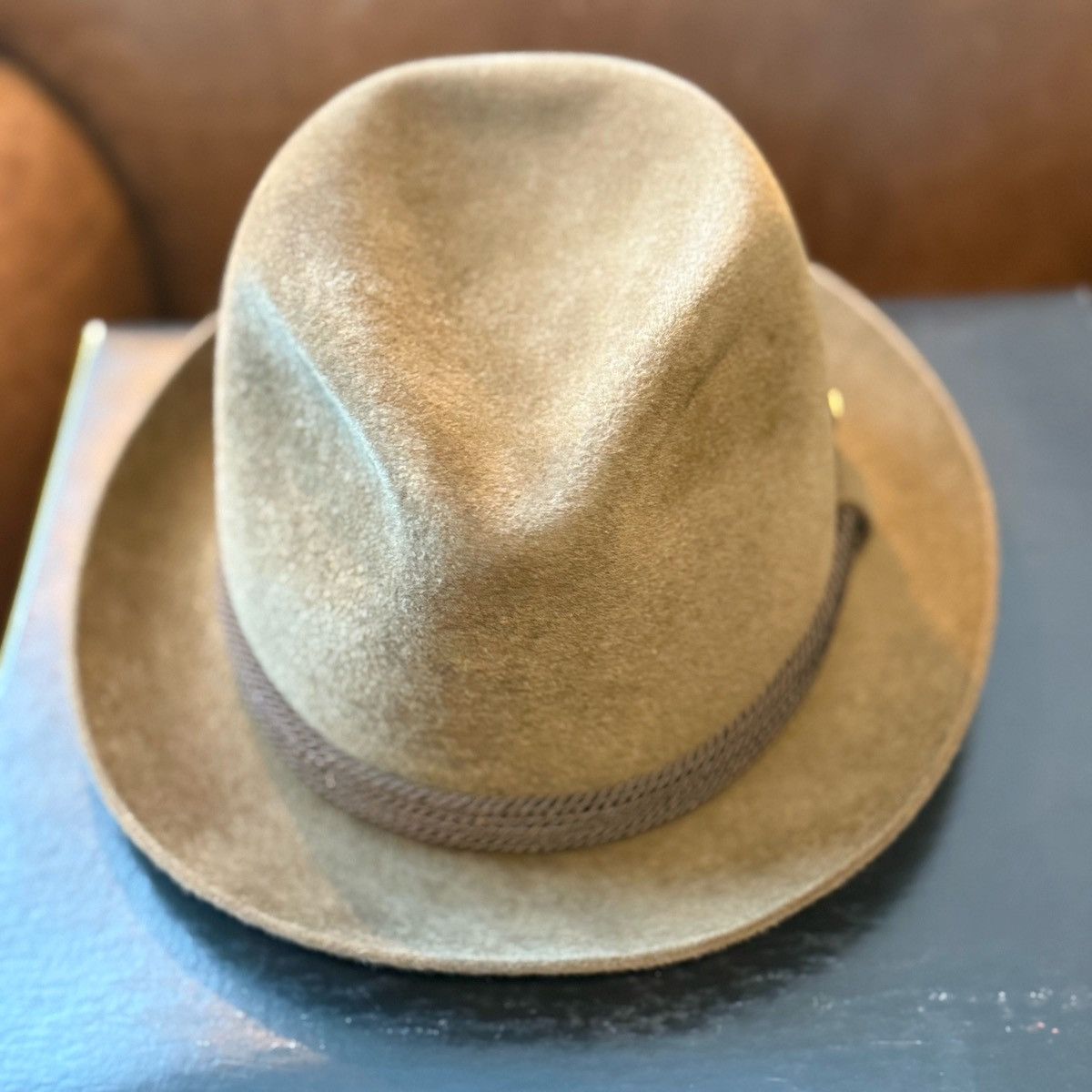 Other Churchill Ltd. Fur Felt Hat – Size 7 – Taupe / Brown Size ONE SIZE - 9 Thumbnail
