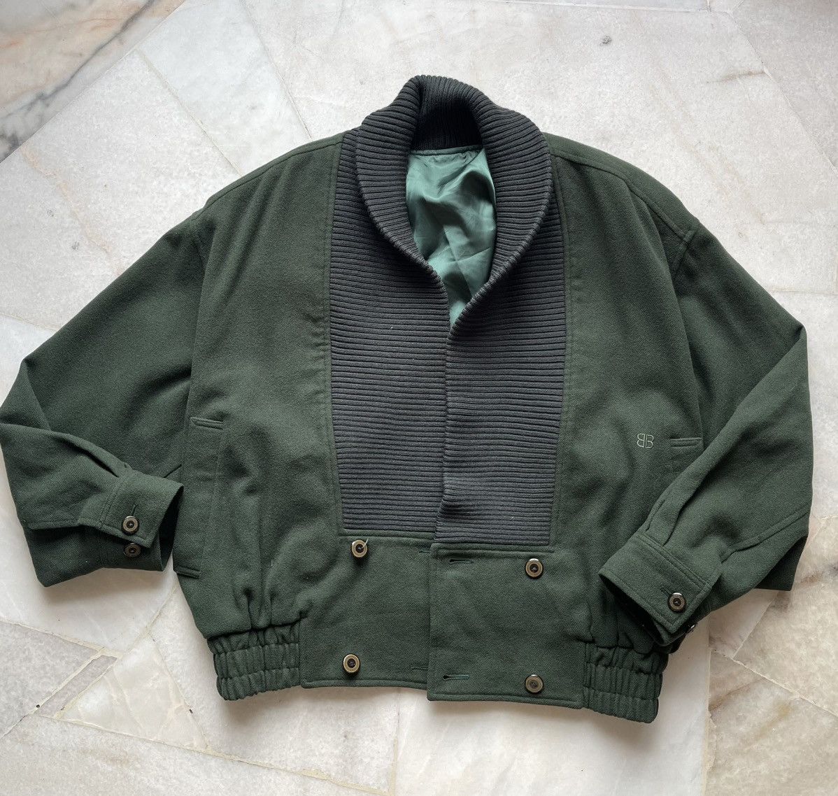 Balenciaga Vintage Balenciaga Wool Jacket Size US L / EU 52-54 / 3 - 12 Thumbnail