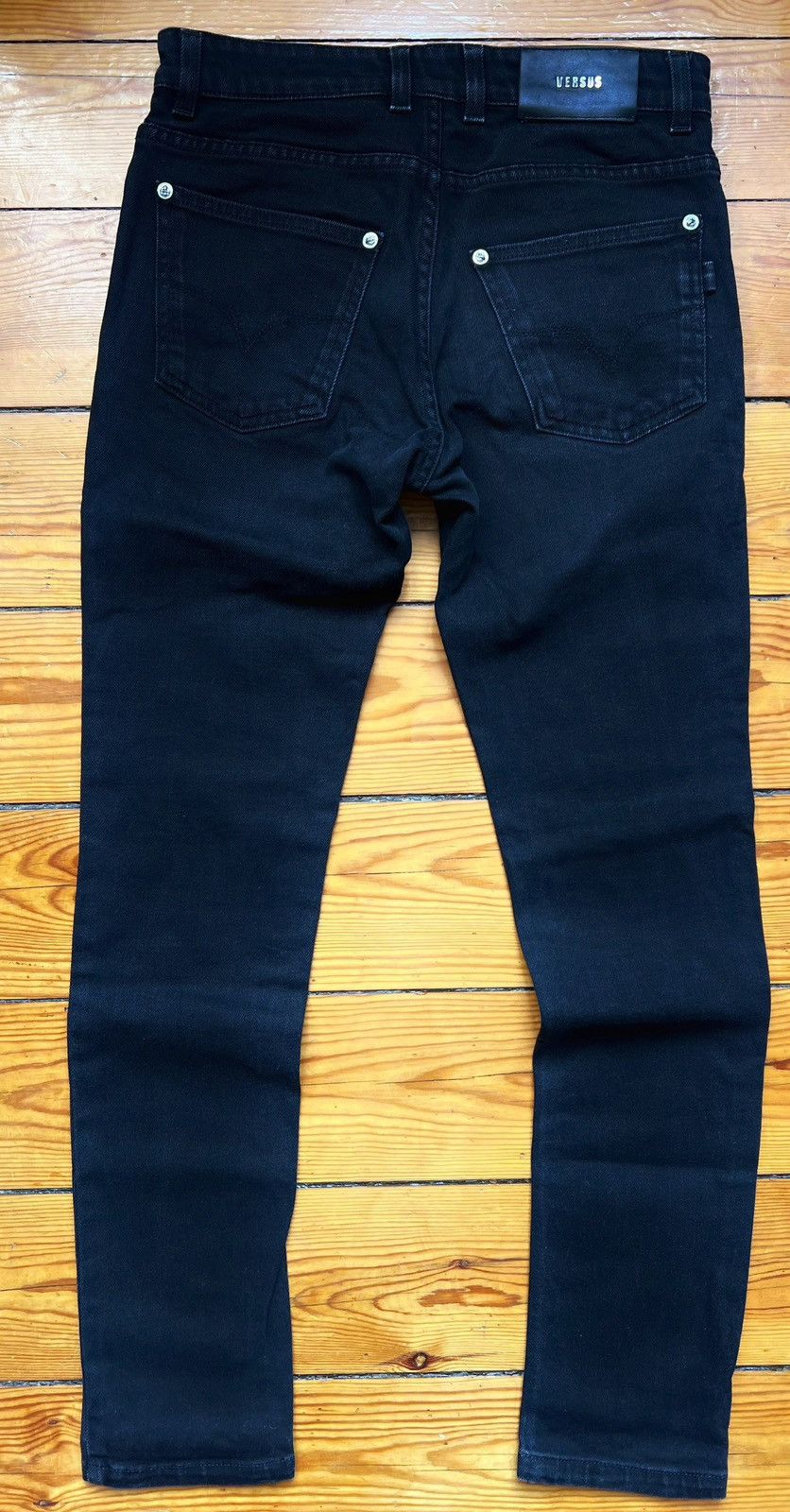 Versus Versace VERSUS VERSACE slim dark gray denim jeans in size 29 Size US 29 - 6 Thumbnail