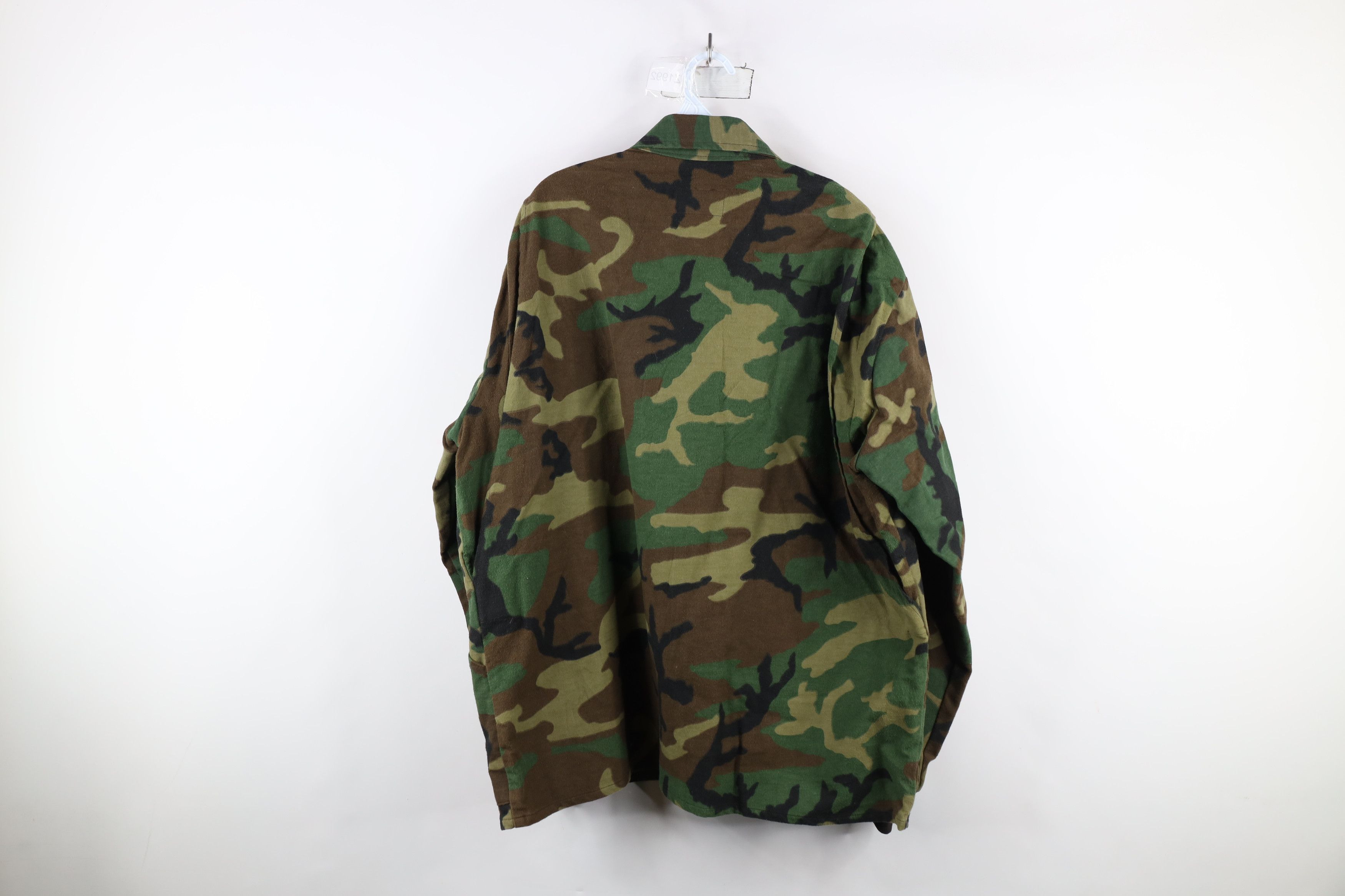 Vintage Vintage 70s Streetwear Cloth Camouflage Bomber Jacket USA Size US XL / EU 56 / 4 - 13 Thumbnail